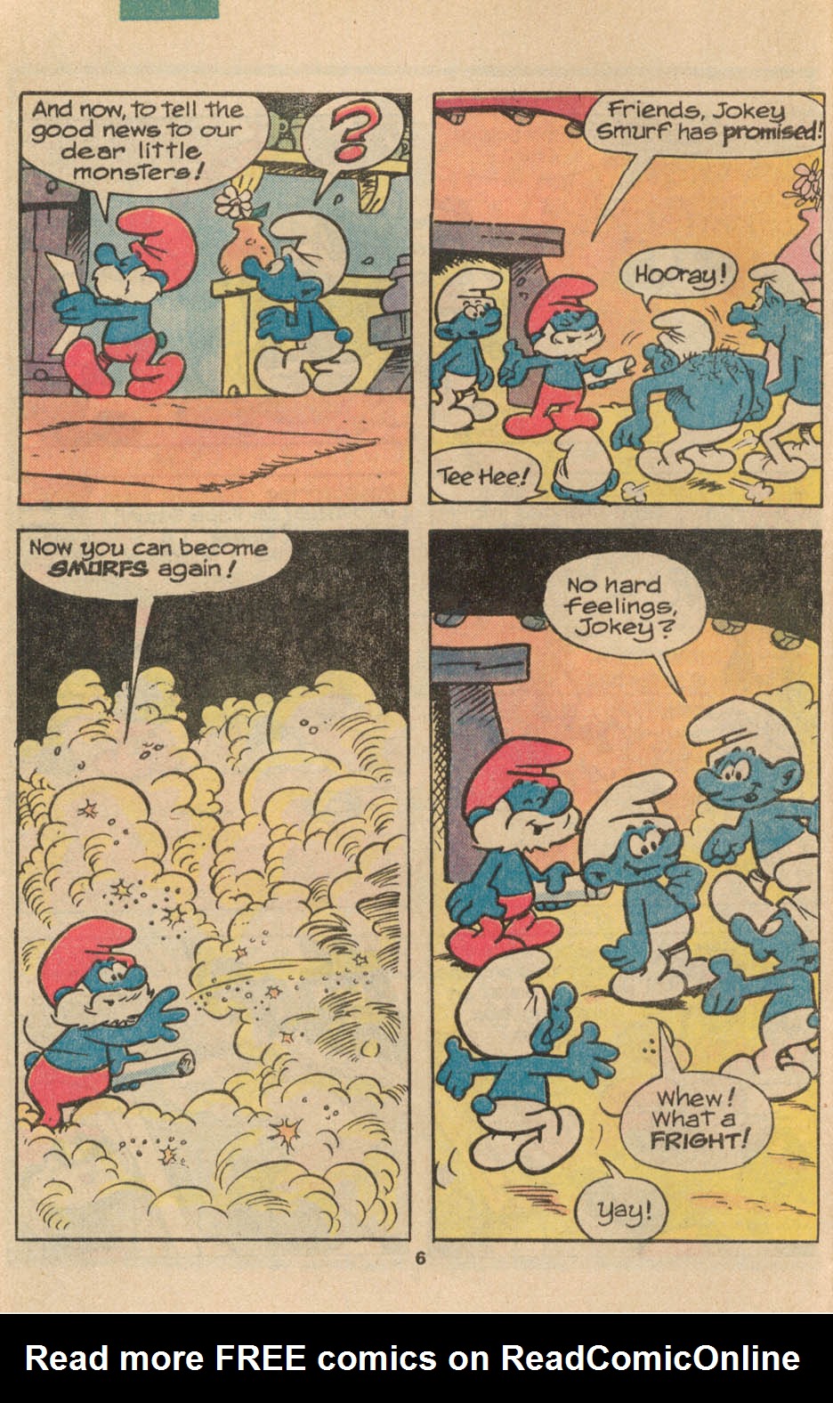 Read online Smurfs comic -  Issue #3 - 5