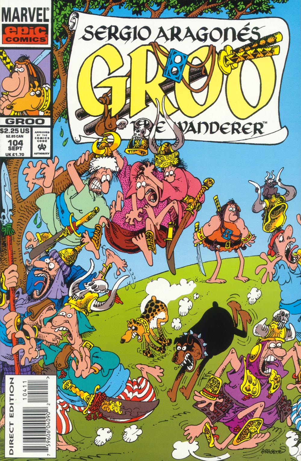 Read online Sergio Aragonés Groo the Wanderer comic -  Issue #104 - 1