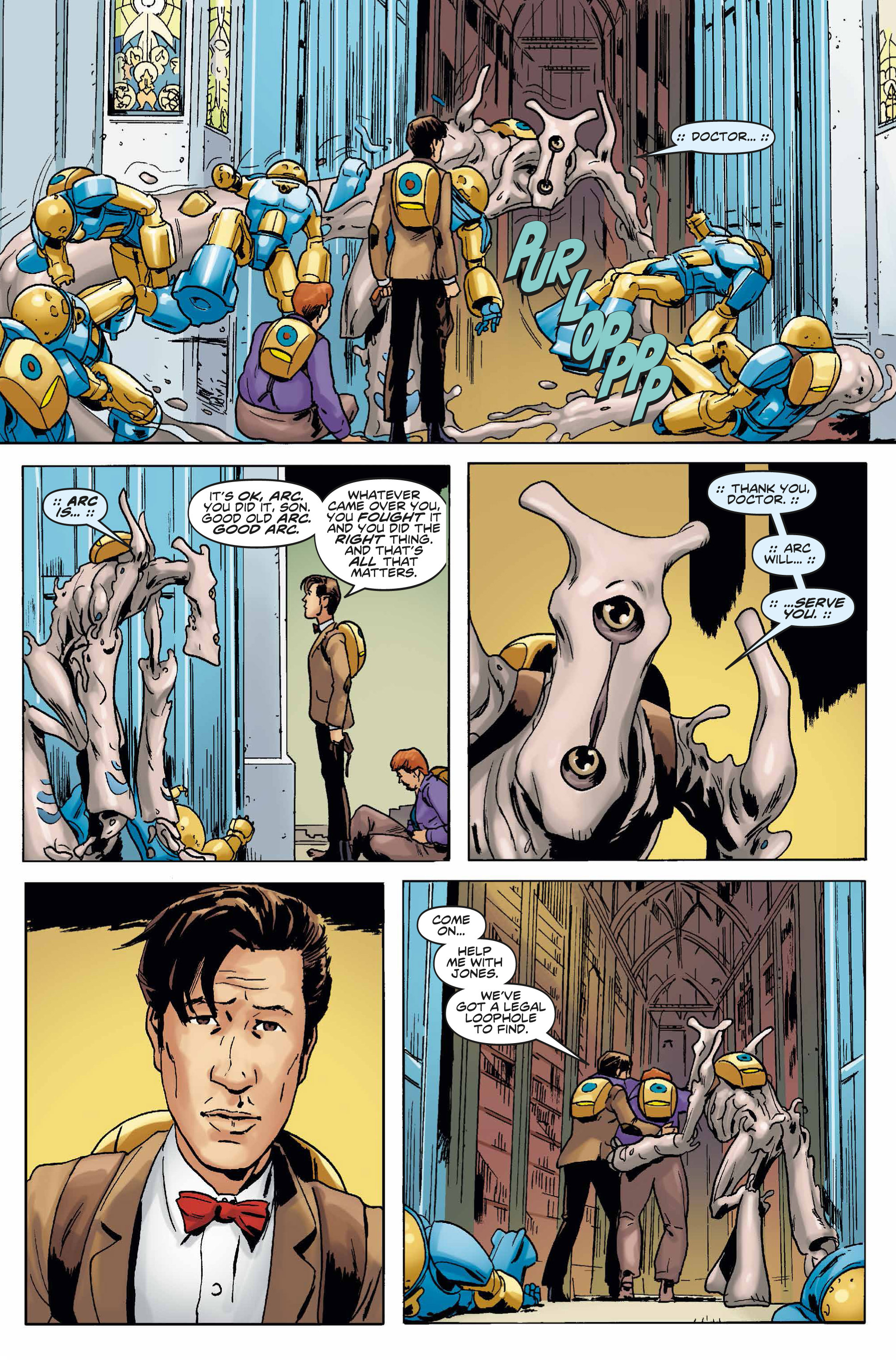 Read online Doctor Who: The Eleventh Doctor comic -  Issue #7 - 25