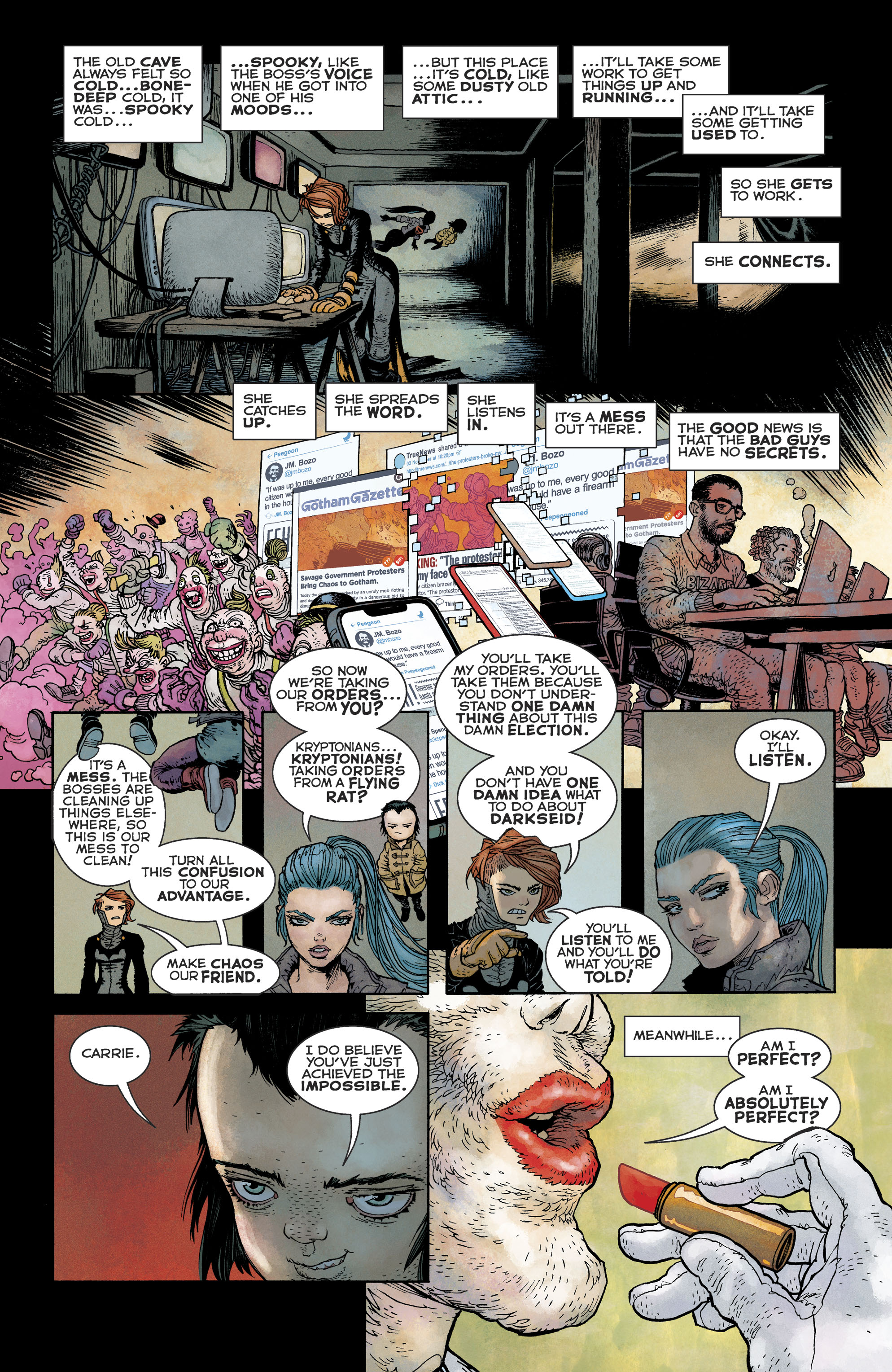 Read online Dark Knight Returns: The Golden Child comic -  Issue # Full - 13