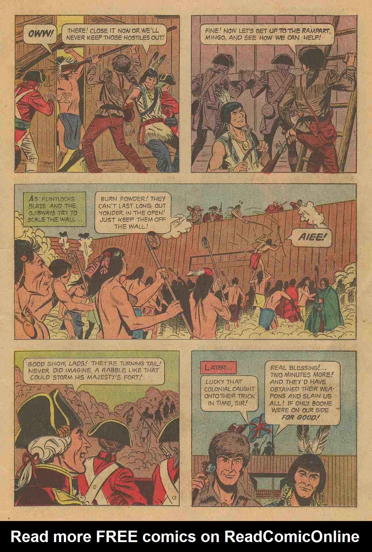 Read online Daniel Boone comic -  Issue #10 - 11