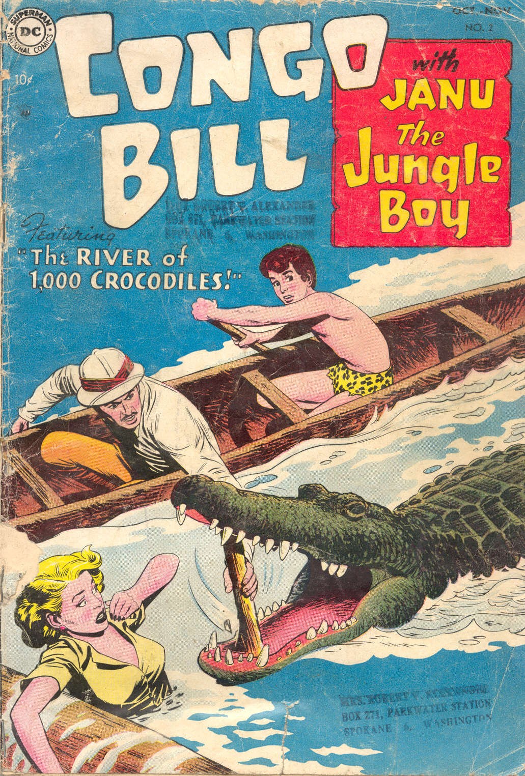 Read online Congo Bill comic -  Issue #2 - 1