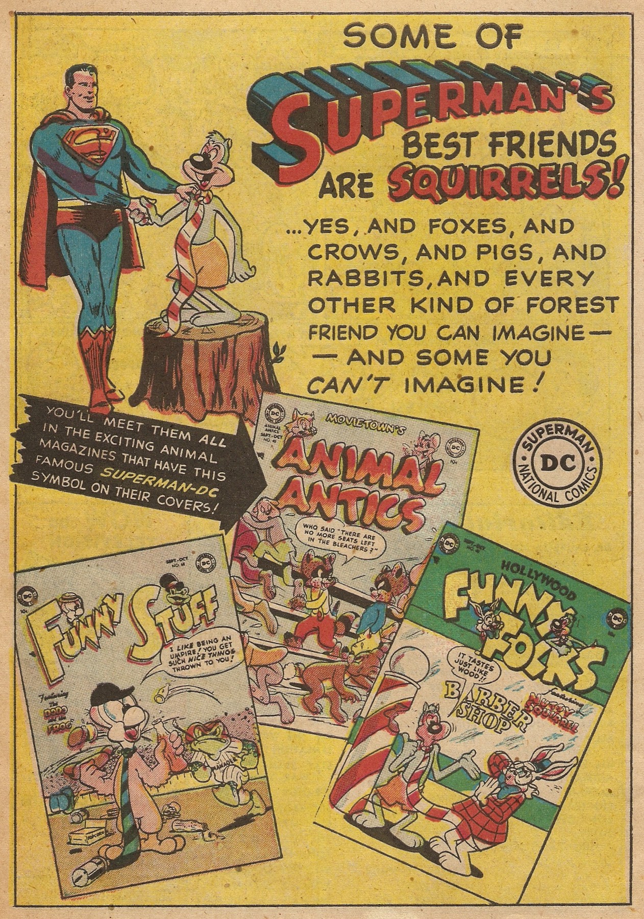 Read online Real Screen Comics comic -  Issue #54 - 10