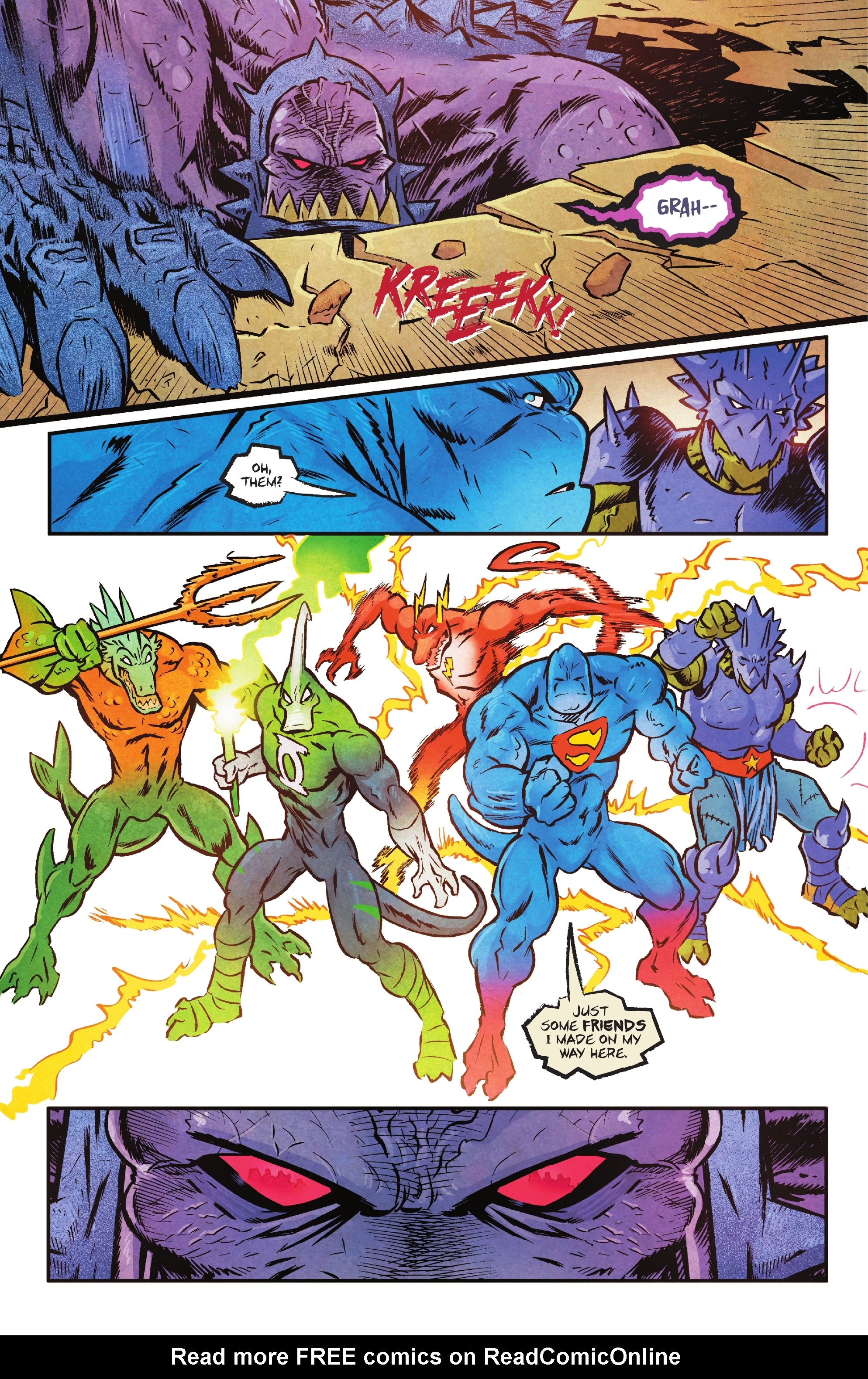 Read online The Jurassic League comic -  Issue #5 - 19
