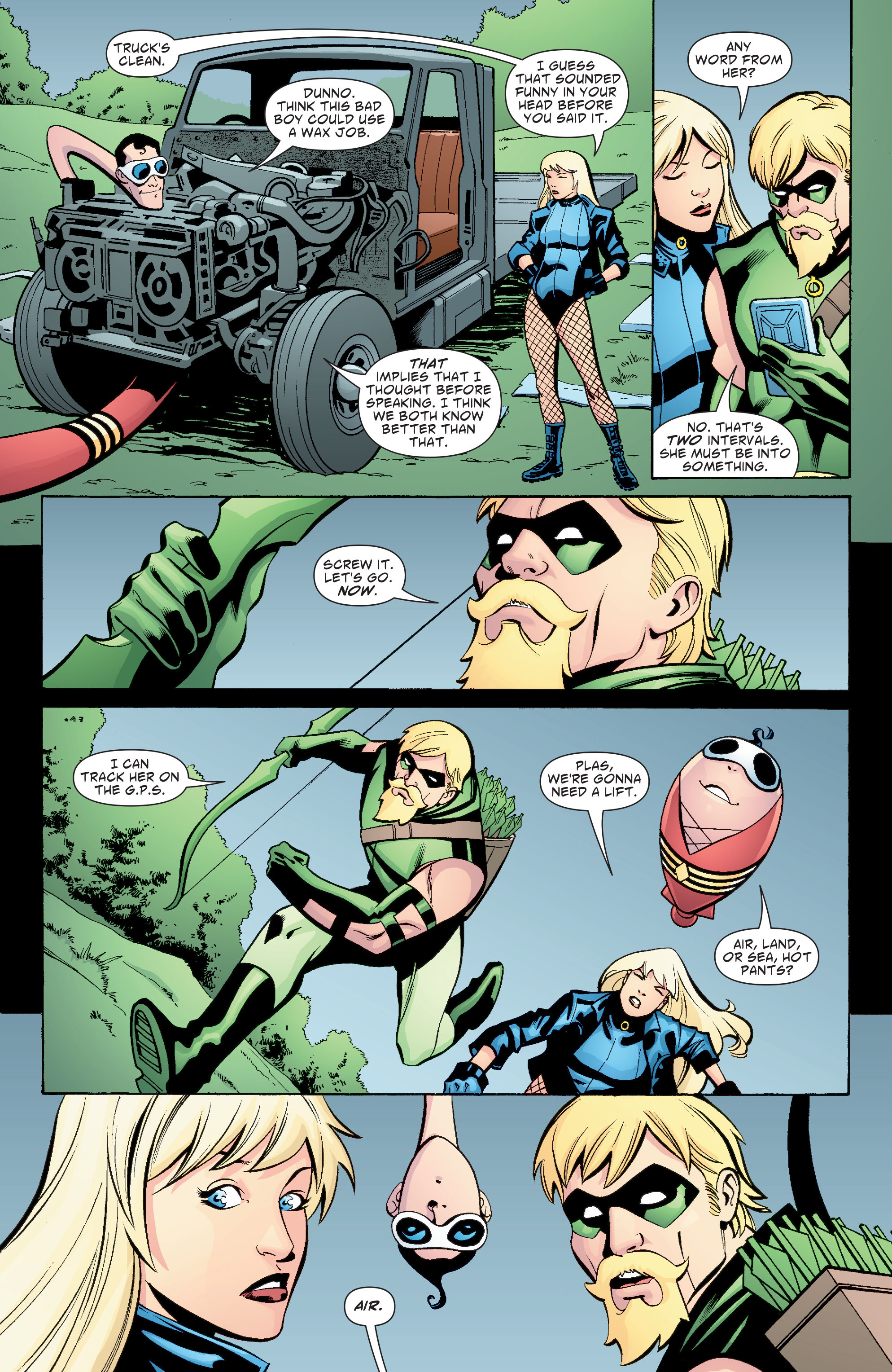 Read online Green Arrow/Black Canary comic -  Issue #9 - 22