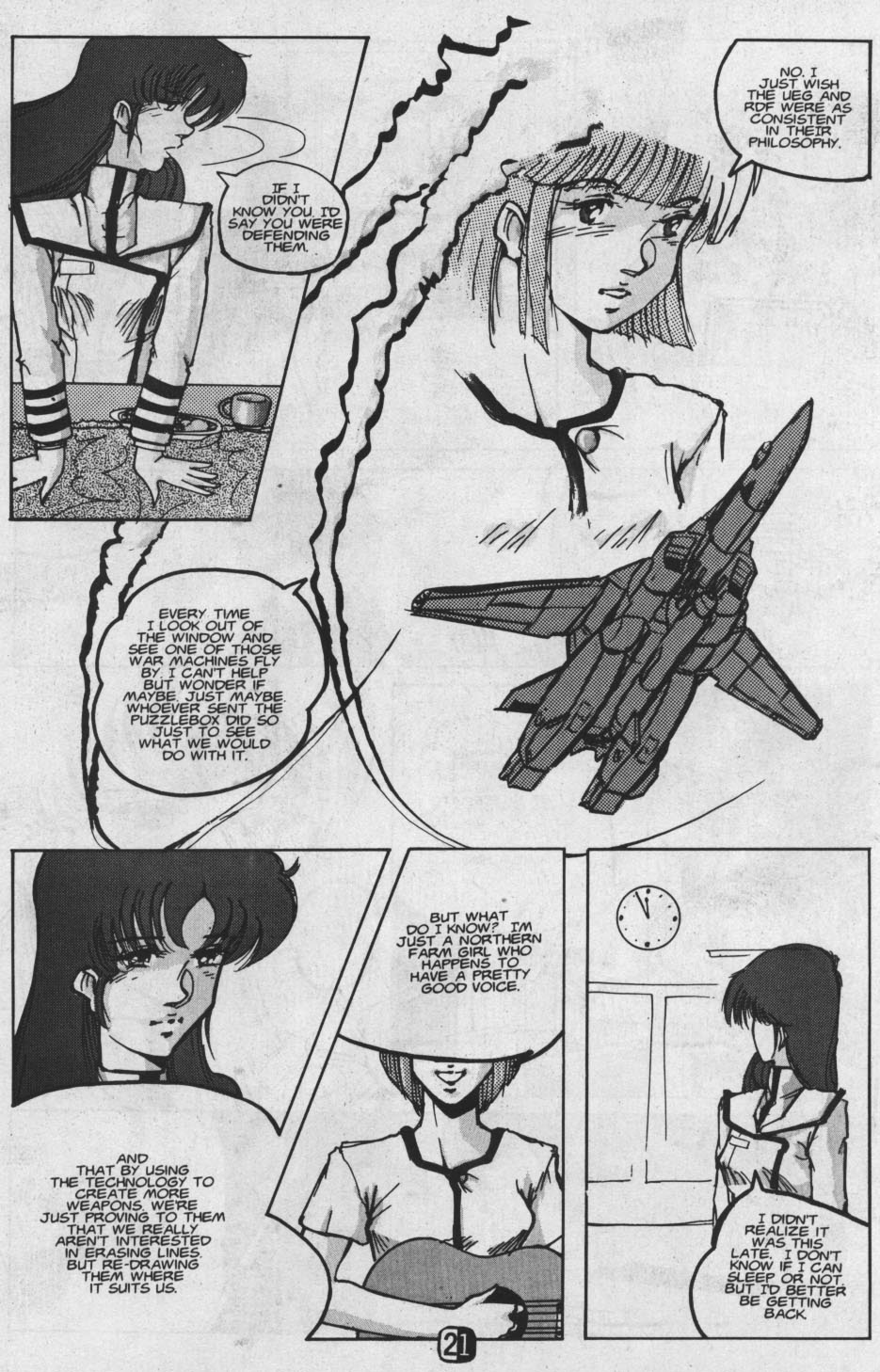Read online Robotech Academy Blues comic -  Issue #3 - 23