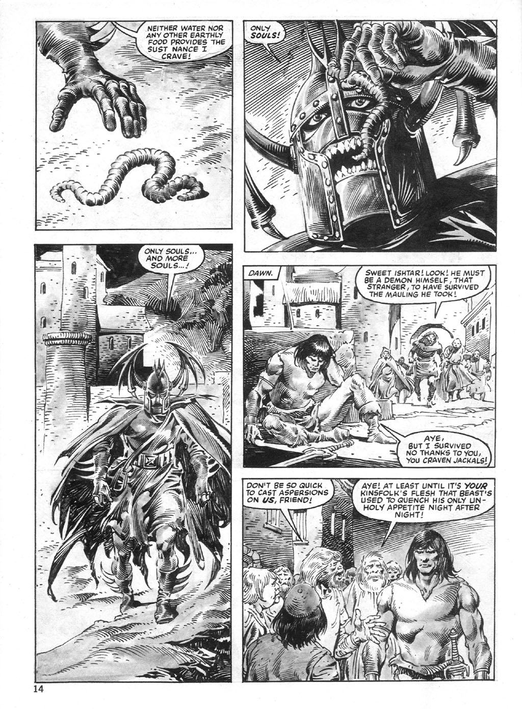 Read online The Savage Sword Of Conan comic -  Issue #96 - 14