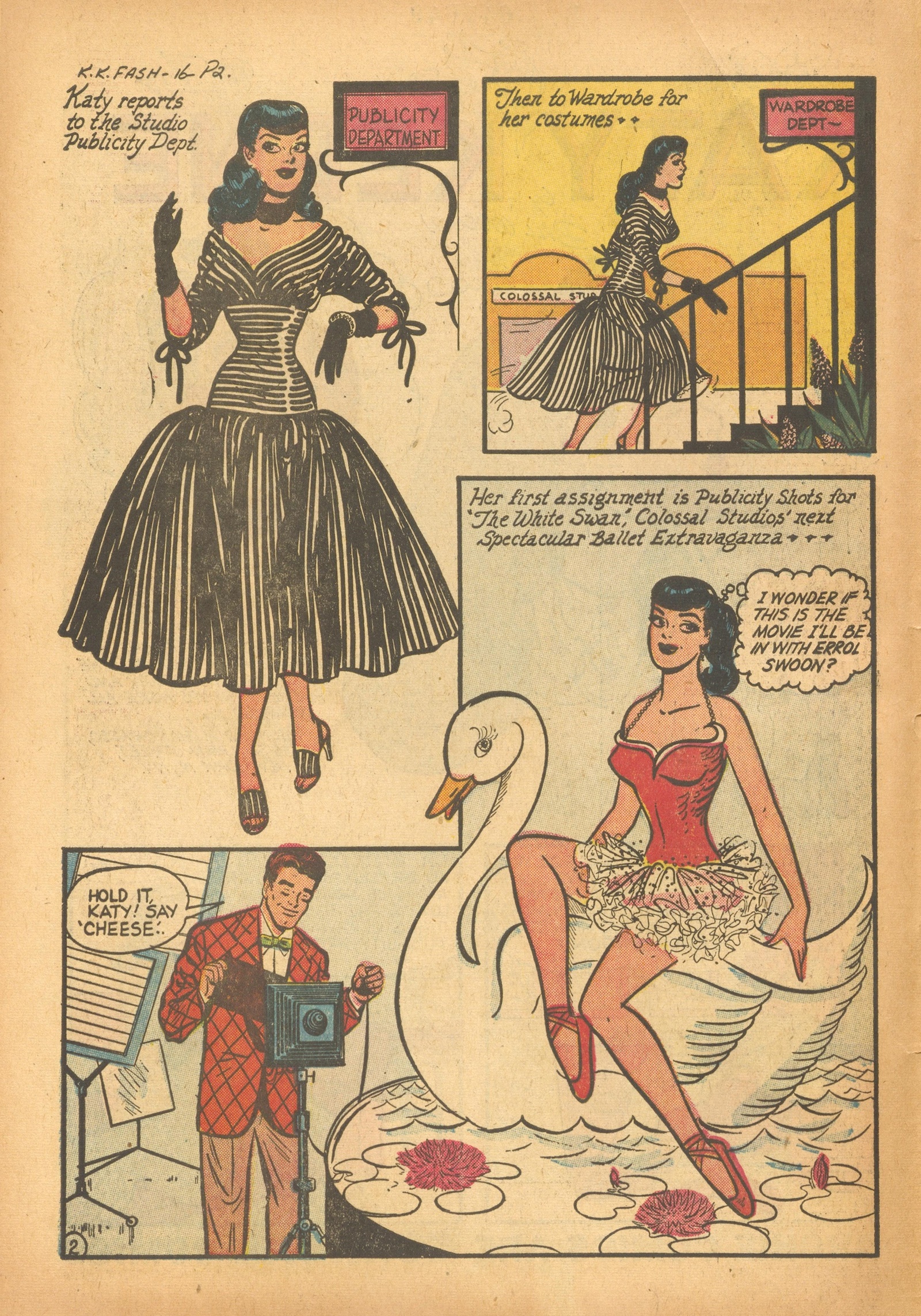 Read online Katy Keene Fashion Book comic -  Issue #16 - 4