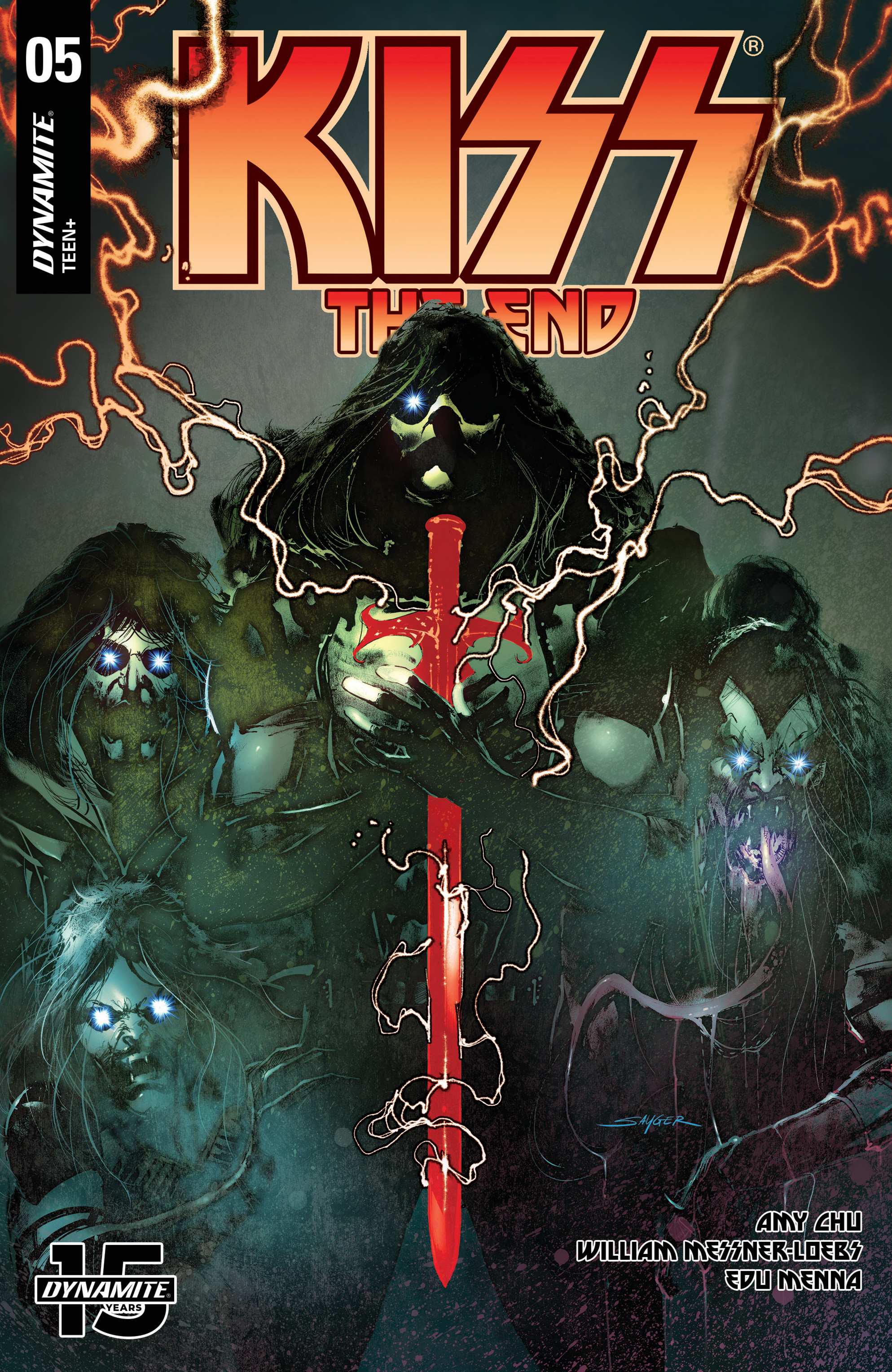 Read online KISS: The End comic -  Issue #5 - 1