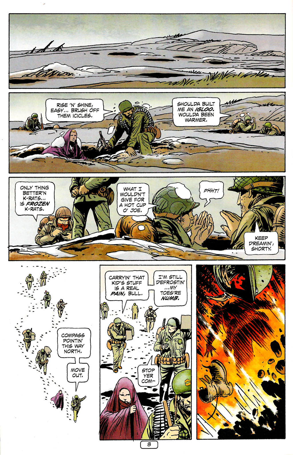 Read online Sgt. Rock: The Prophecy comic -  Issue #4 - 8