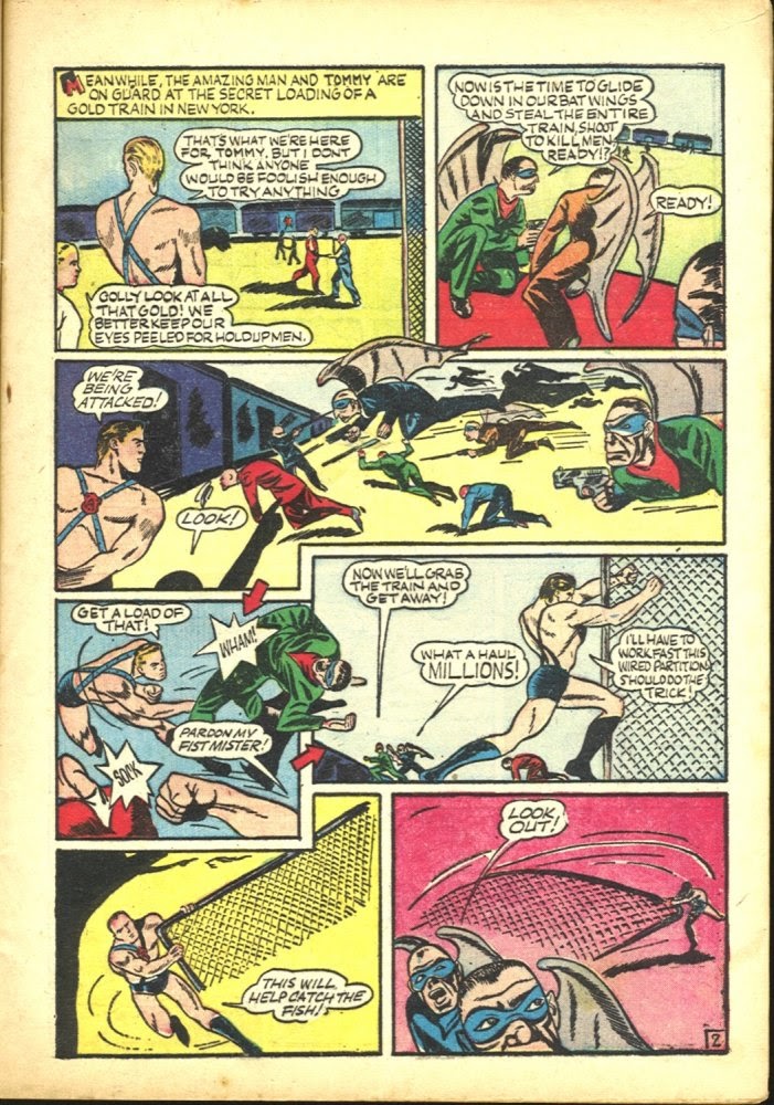 Read online Amazing Man Comics comic -  Issue #23 - 17
