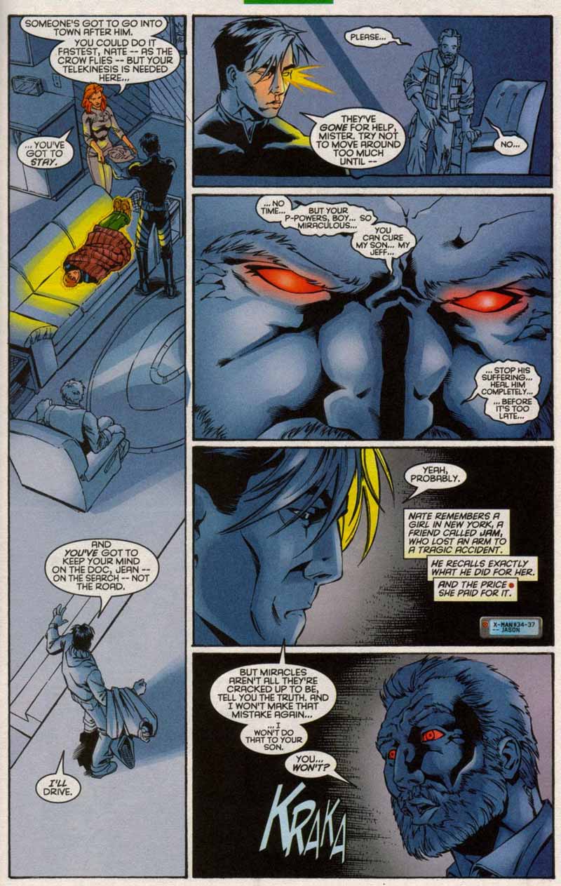 Read online X-Man comic -  Issue #55 - 8