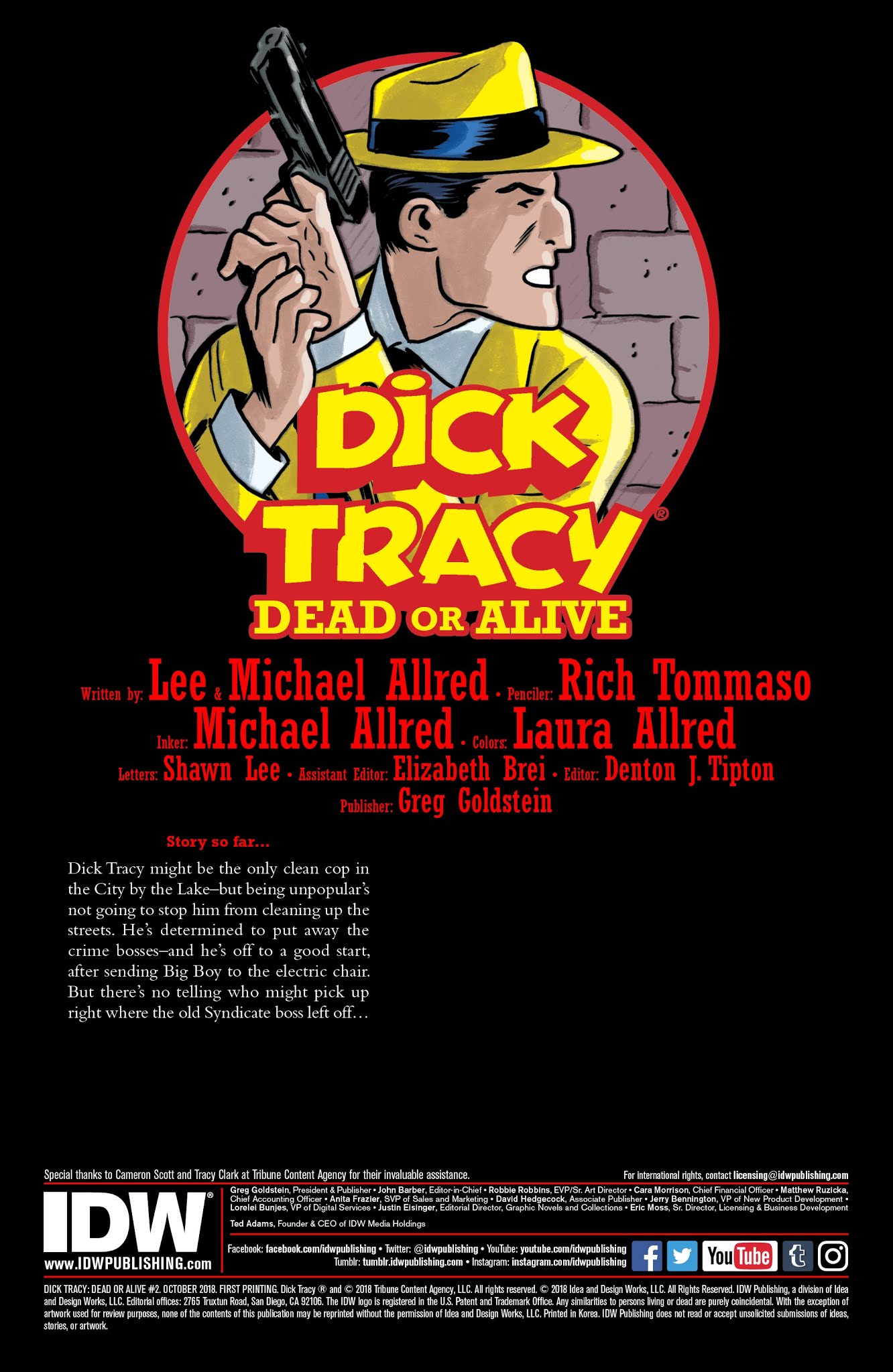 Read online Dick Tracy: Dead Or Alive comic -  Issue #2 - 2
