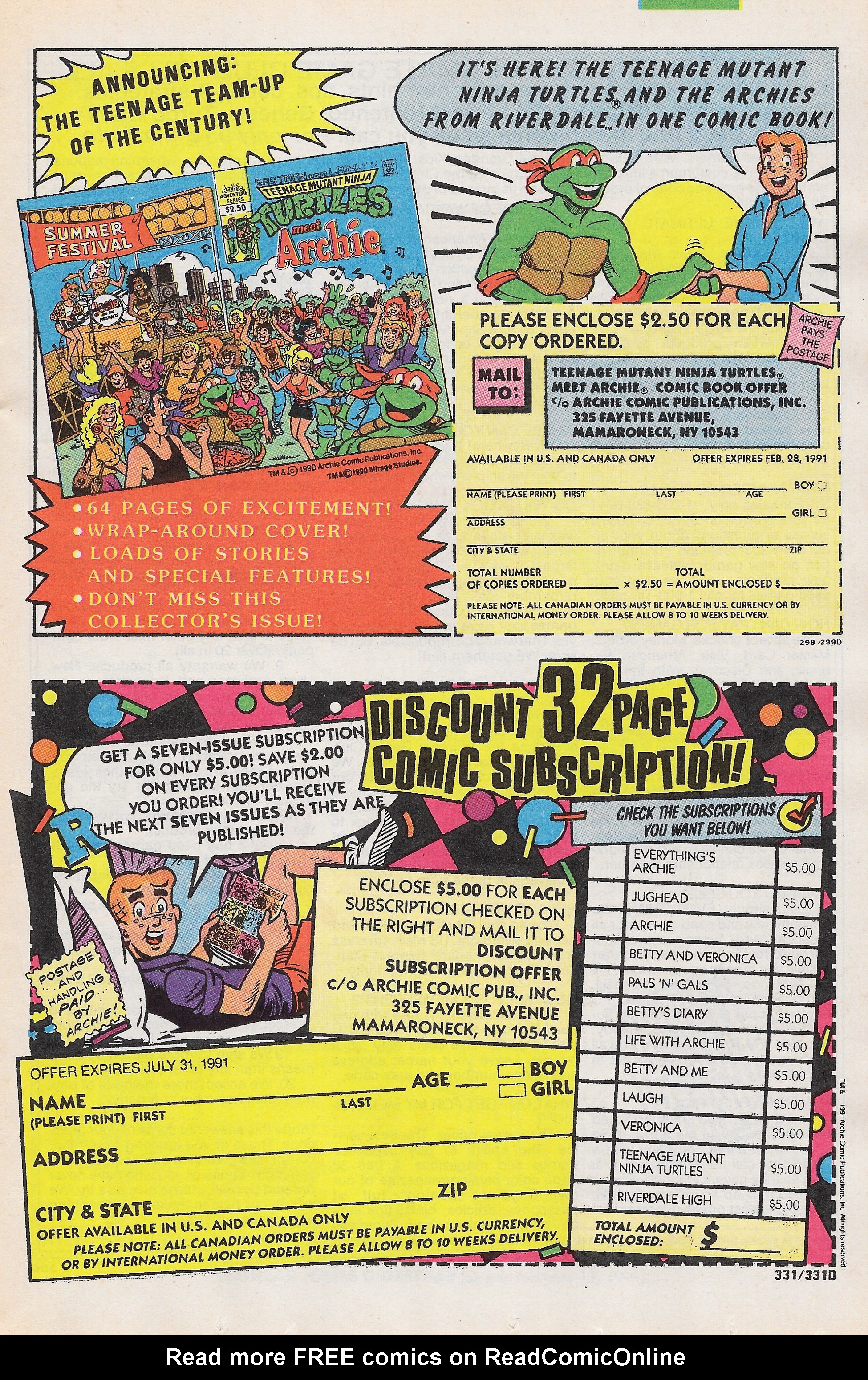 Read online Archie's Pals 'N' Gals (1952) comic -  Issue #221 - 11