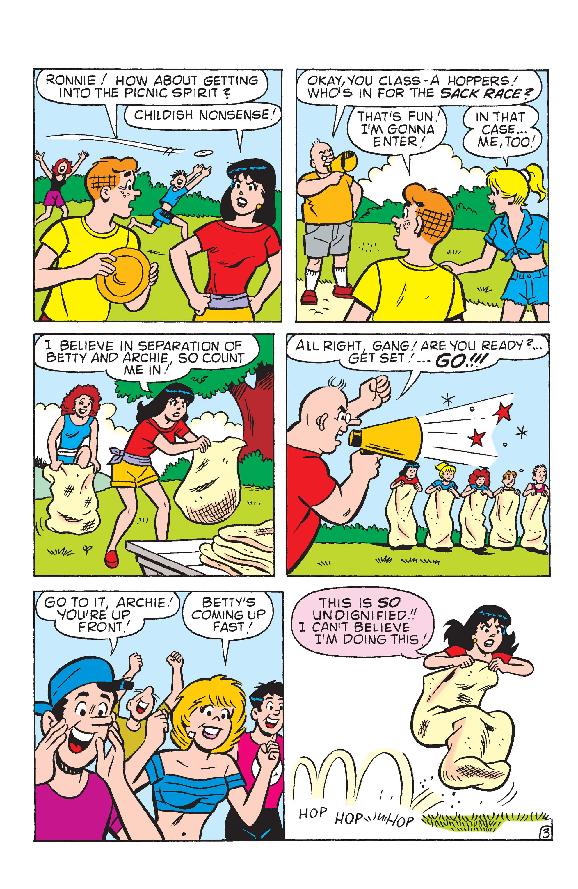 Read online Betty and Veronica: Picnic Antics comic -  Issue # TPB - 81