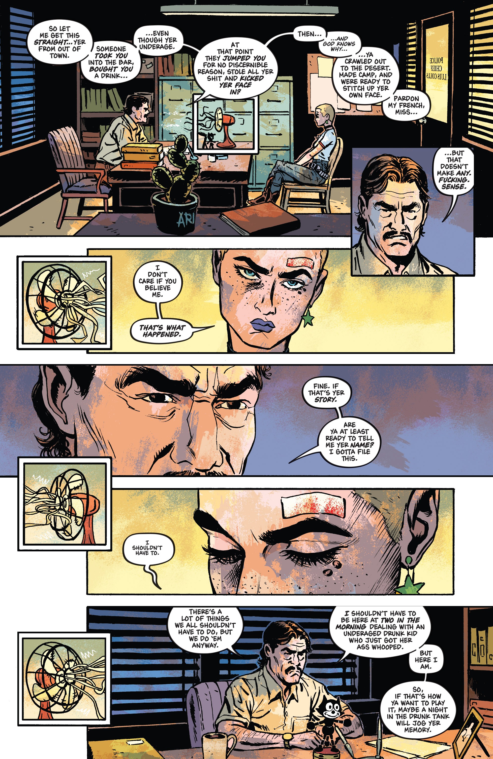 Read online Undone By Blood comic -  Issue #2 - 3