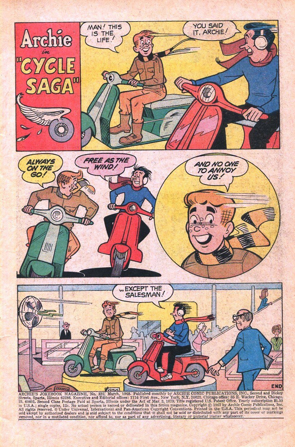 Read online Archie's Joke Book Magazine comic -  Issue #122 - 3