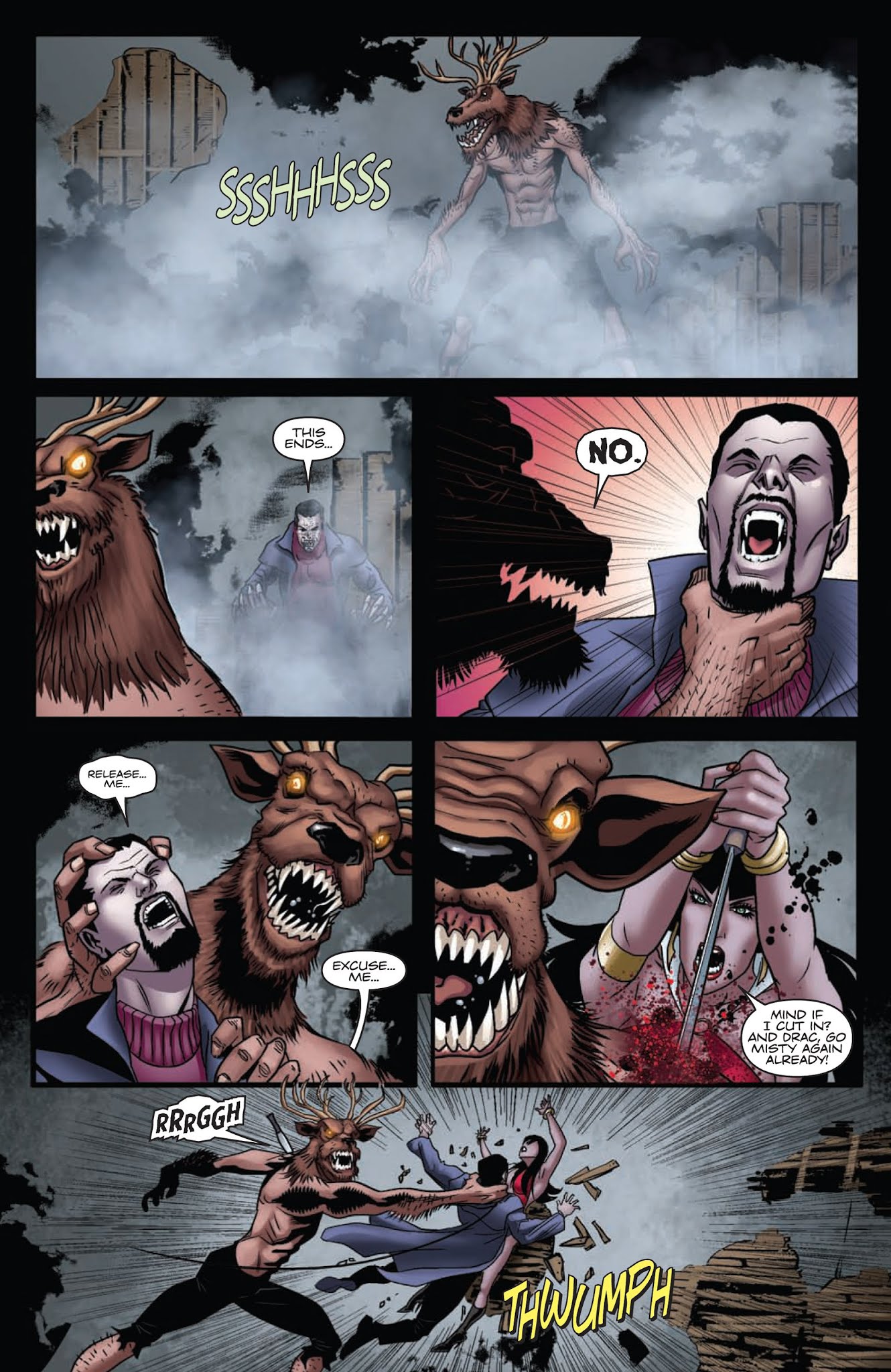 Read online Vampirella Halloween Special 2013 comic -  Issue # Full - 12