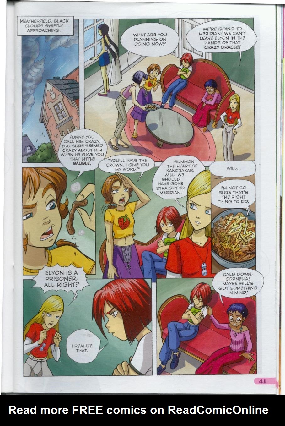 Read online W.i.t.c.h. comic -  Issue #42 - 24