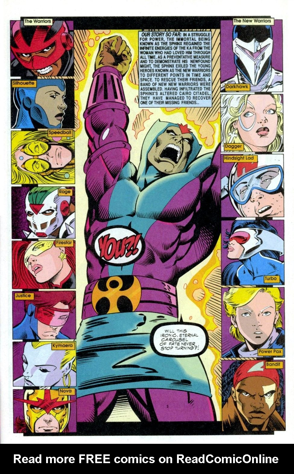 The New Warriors Issue #50 #54 - English 2