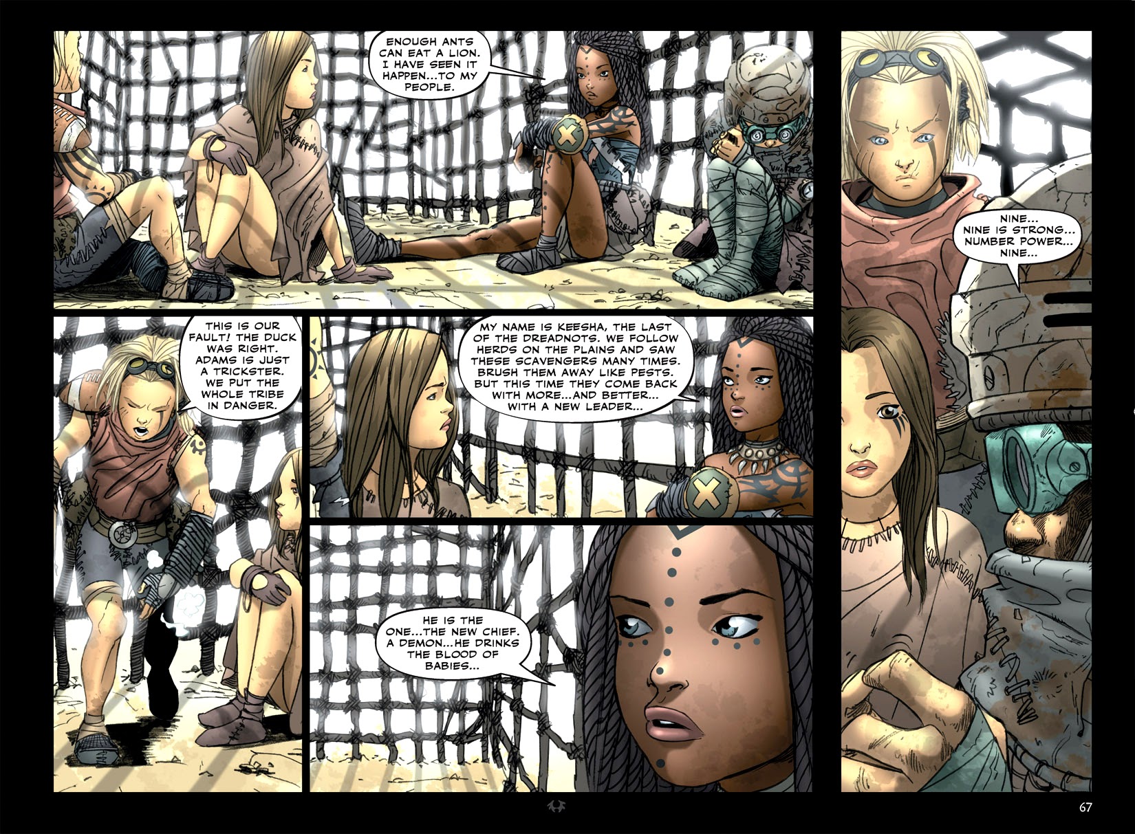 Read online Tribes: The Dog Years comic -  Issue #3 - 5