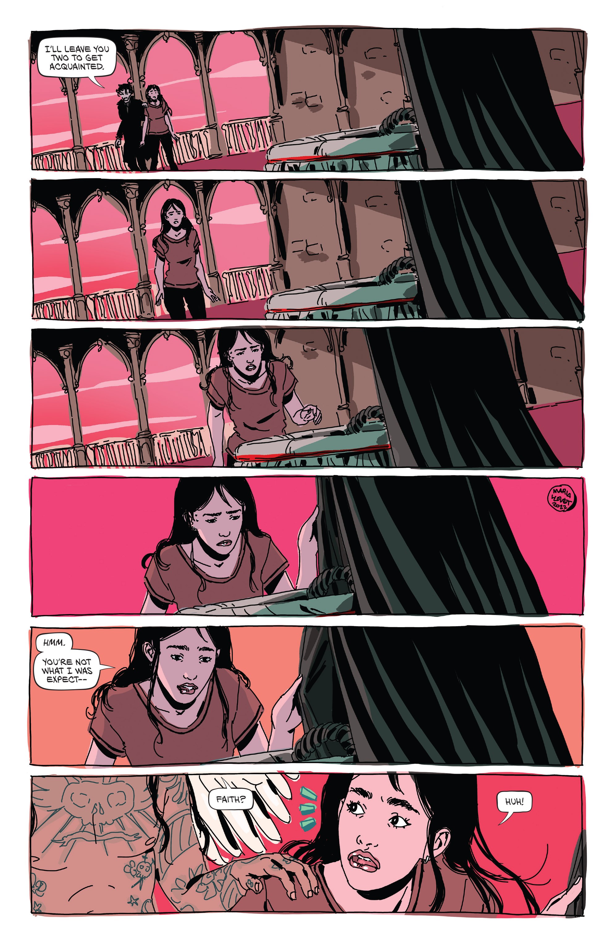 Read online Faithless III comic -  Issue #4 - 12