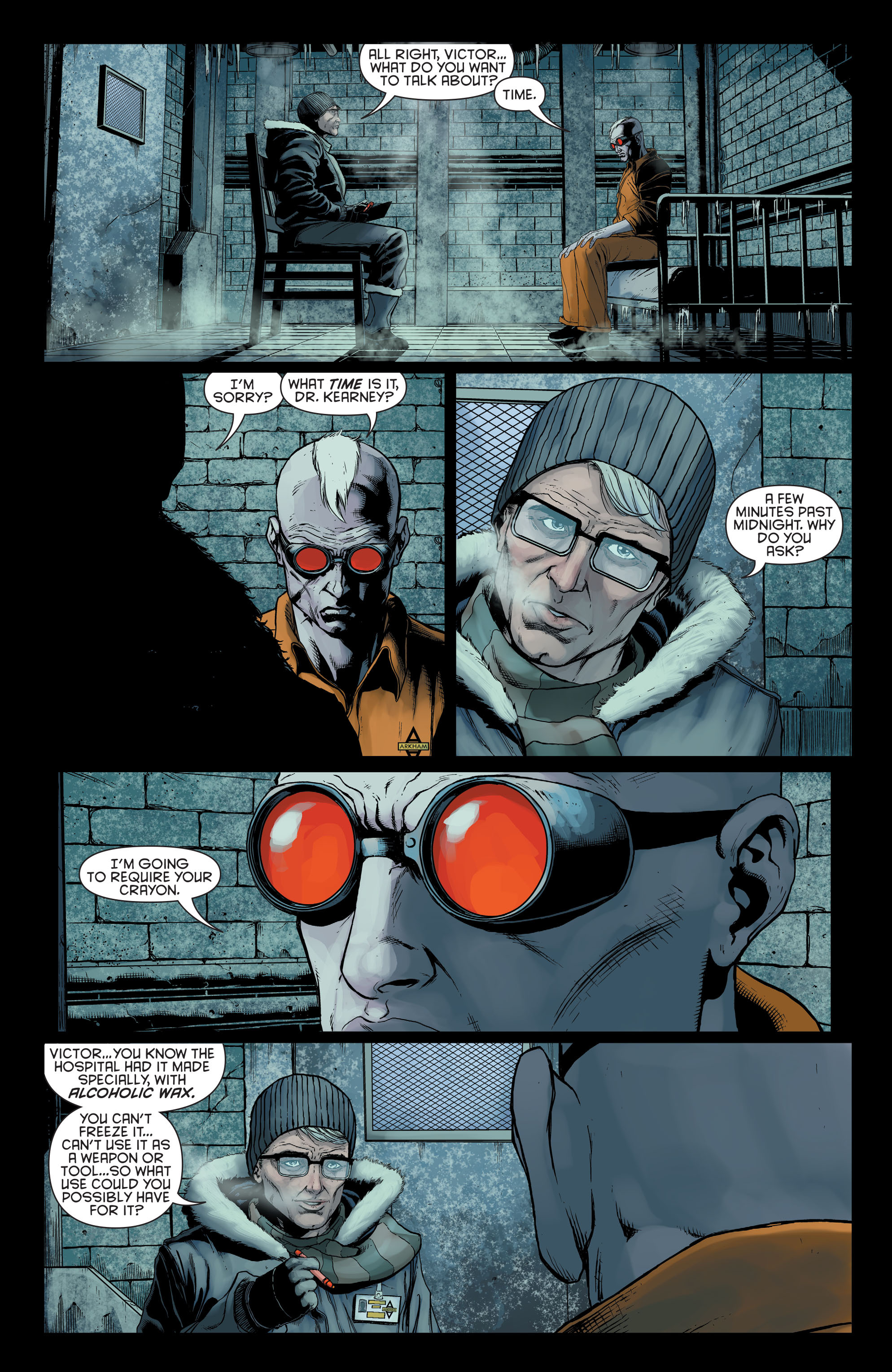 Read online Batman Arkham: Mister Freeze comic -  Issue # TPB (Part 3) - 37