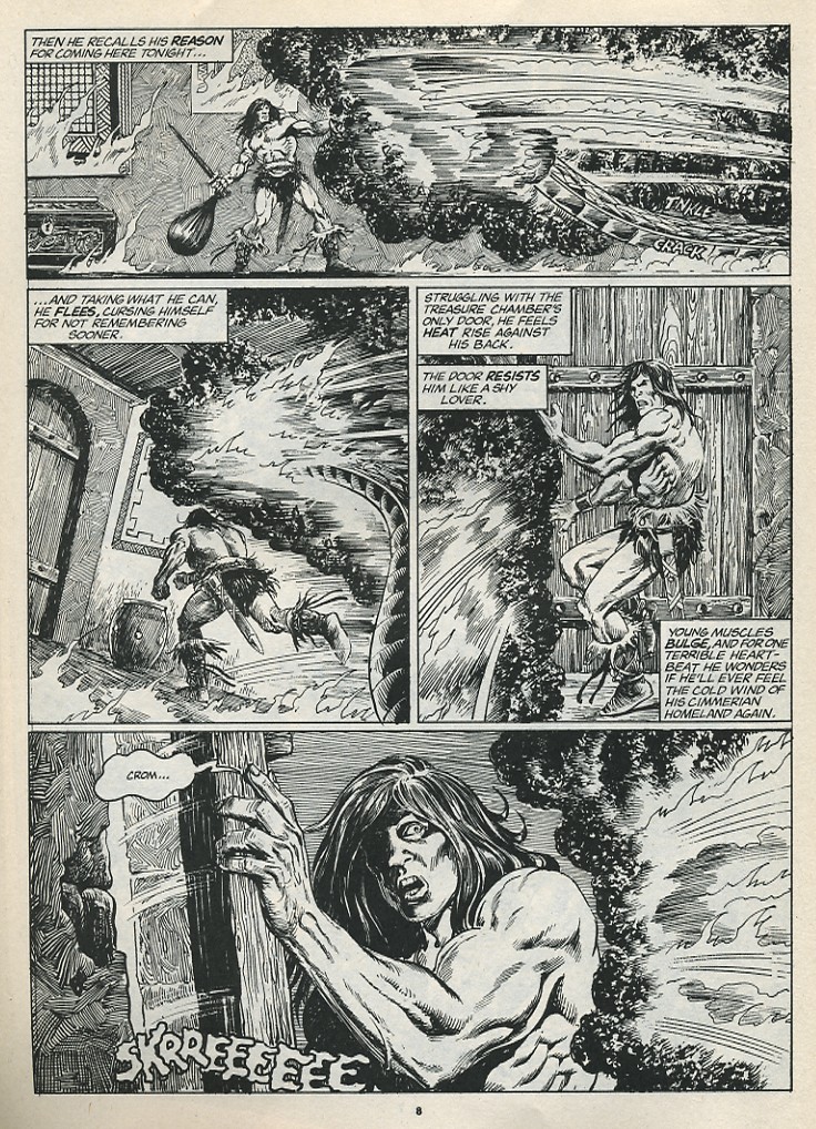 Read online The Savage Sword Of Conan comic -  Issue #174 - 10