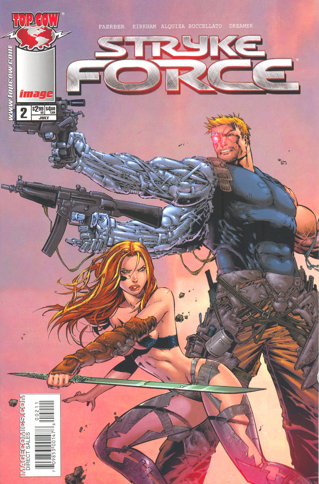 Read online Strykeforce comic -  Issue #2 - 1