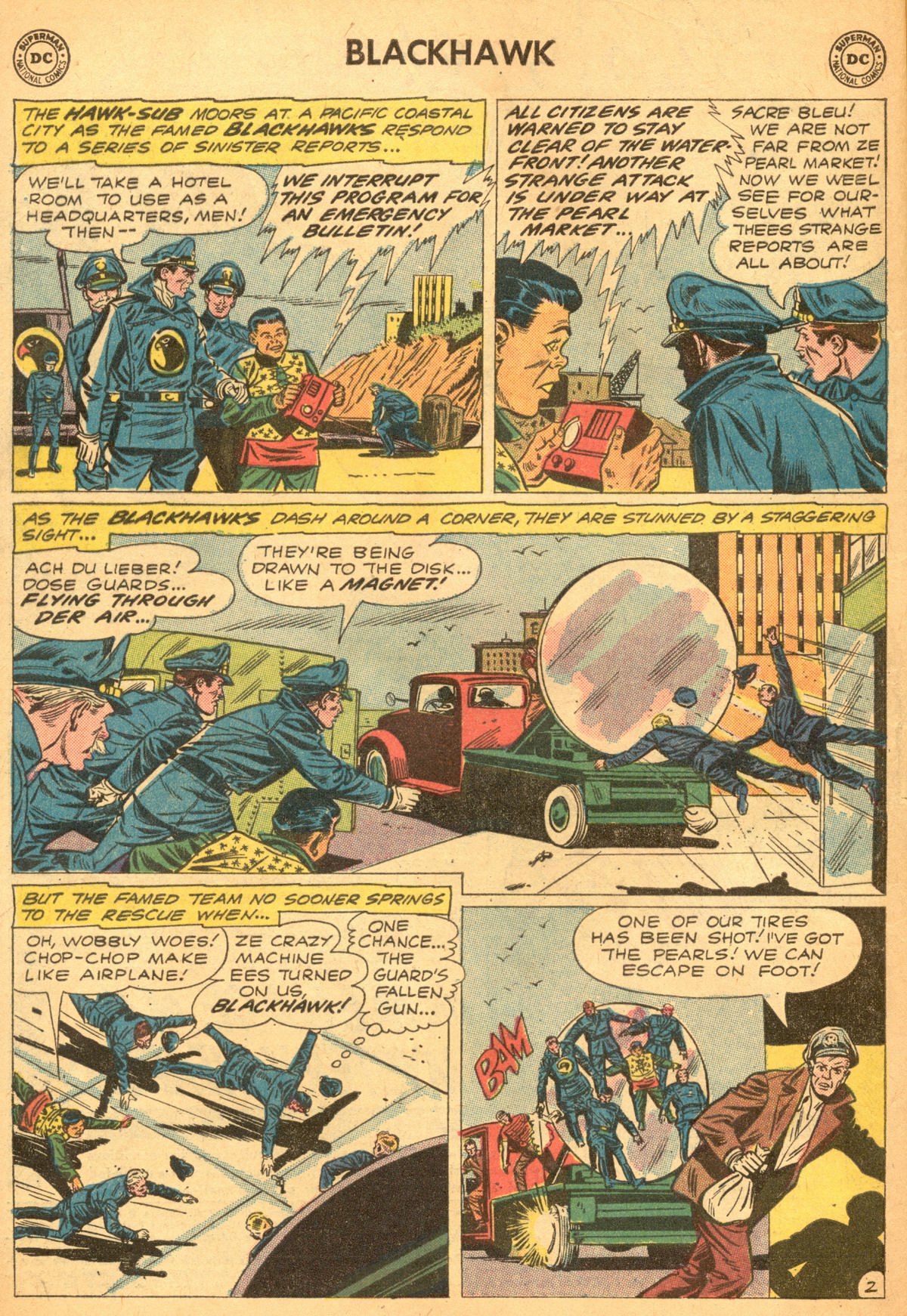 Read online Blackhawk (1957) comic -  Issue #166 - 4
