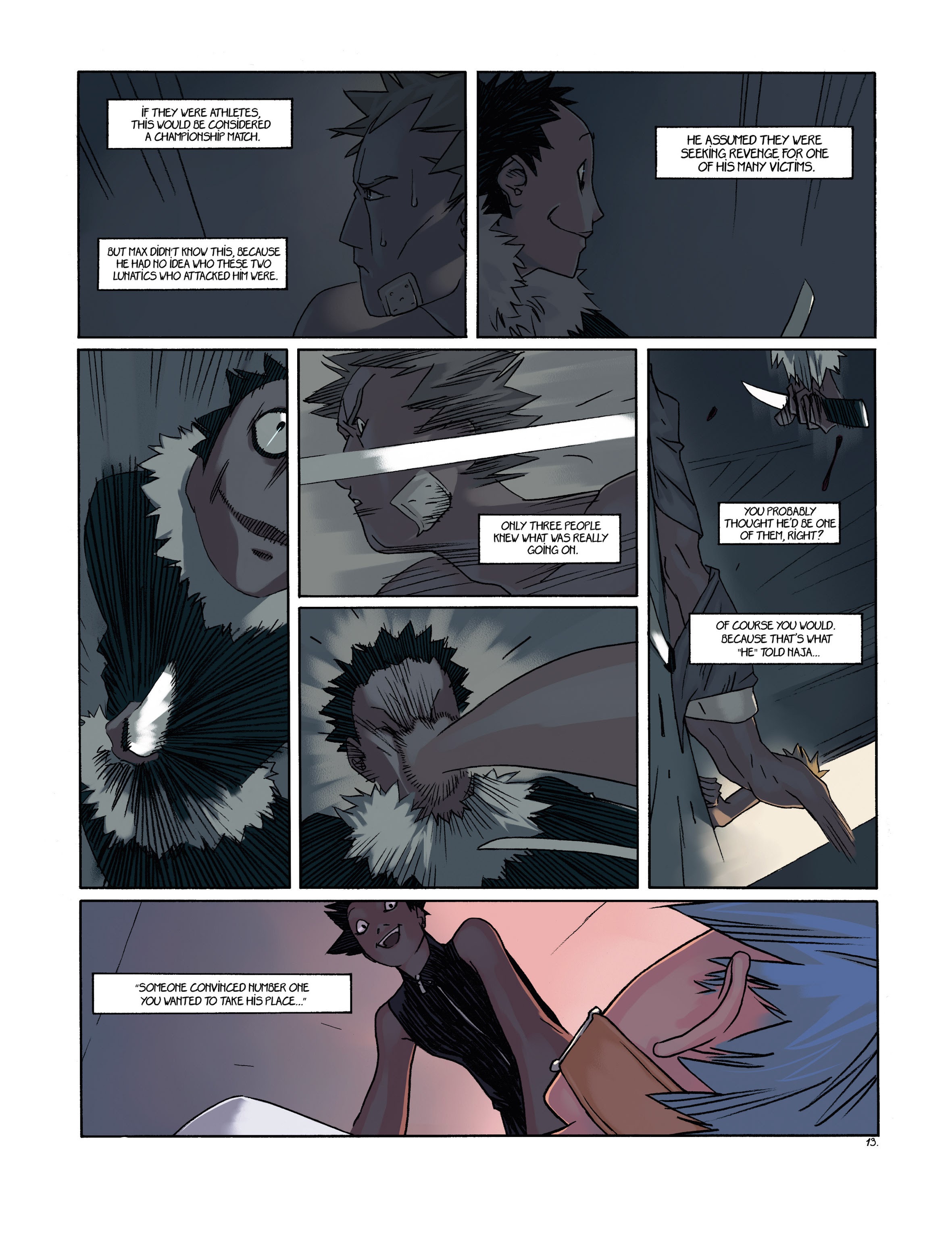 Read online Naja comic -  Issue #5 - 15