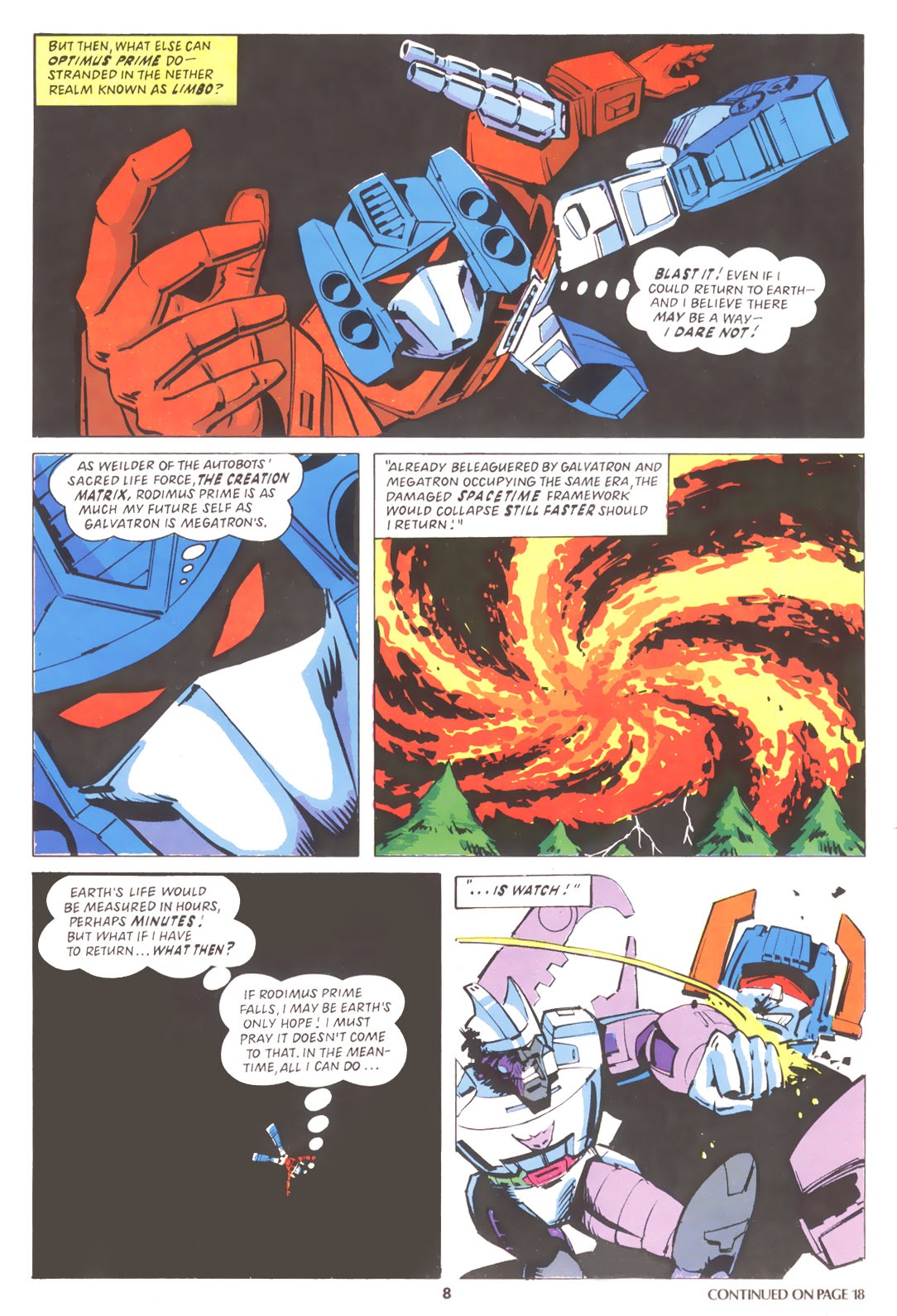 Read online The Transformers (UK) comic -  Issue #204 - 8