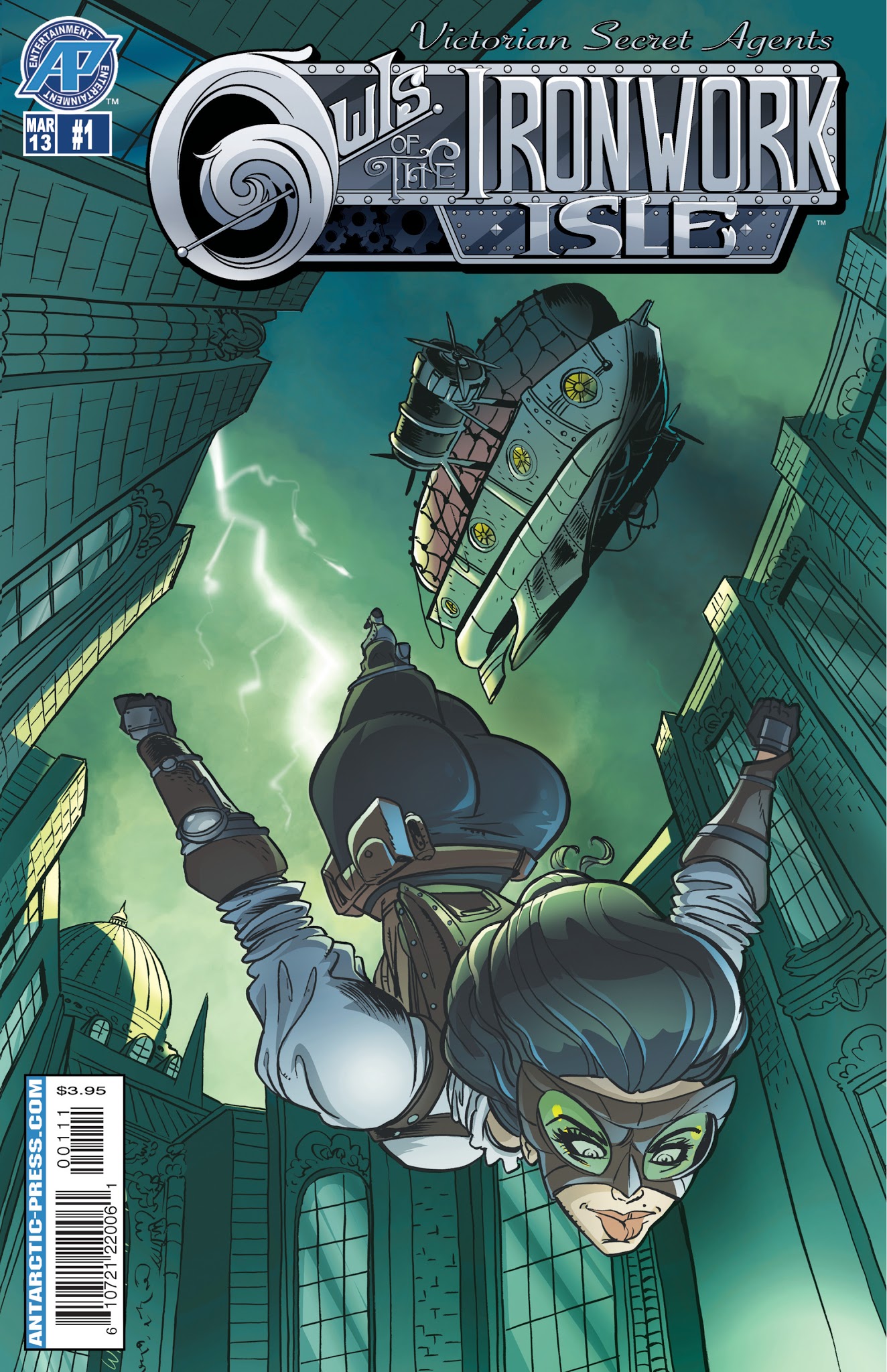 Read online Victorian Secret Agents: Owls of the Ironwork Isle comic -  Issue #1 - 1