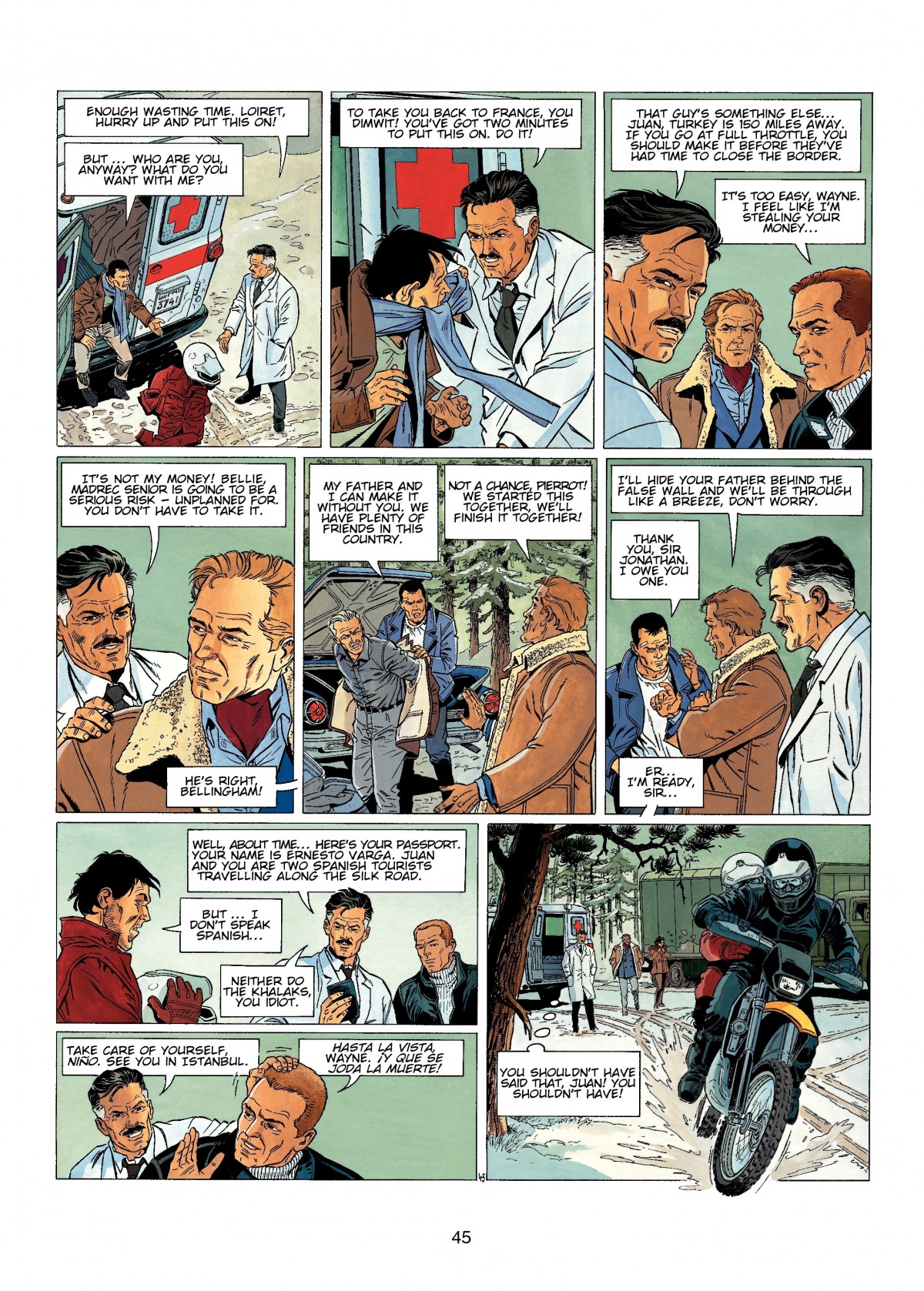 Read online Wayne Shelton comic -  Issue #2 - 45