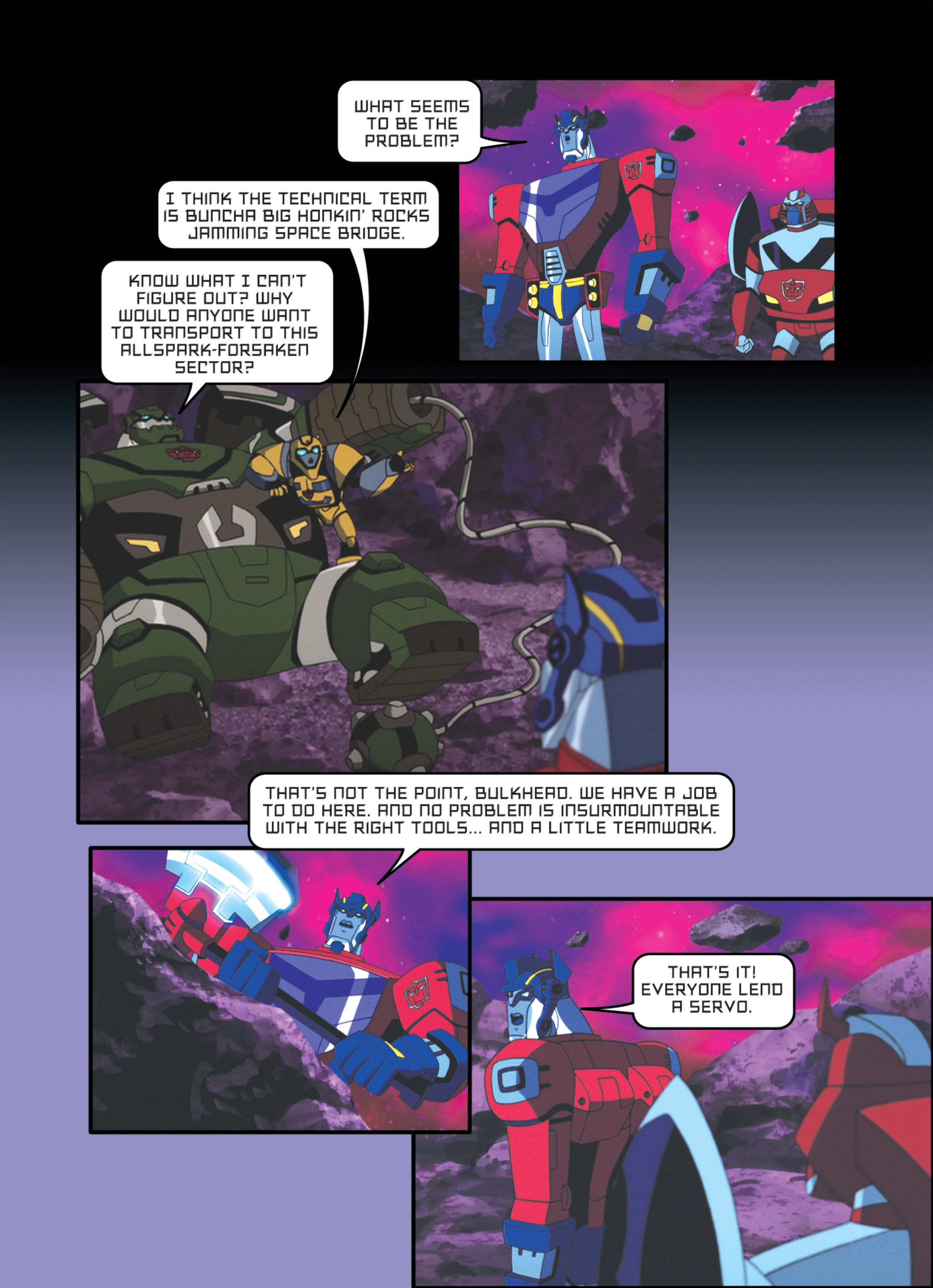 Read online Transformers Animated comic -  Issue #1 - 14