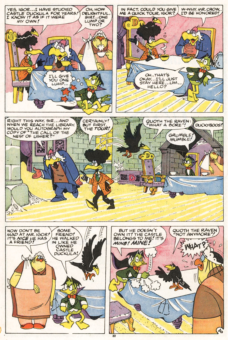 Read online Count Duckula comic -  Issue #2 - 24
