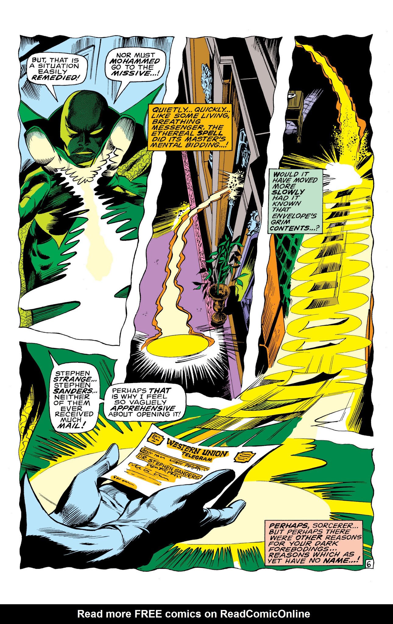 Read online Marvel Masterworks: Doctor Strange comic -  Issue # TPB 4 (Part 1) - 74