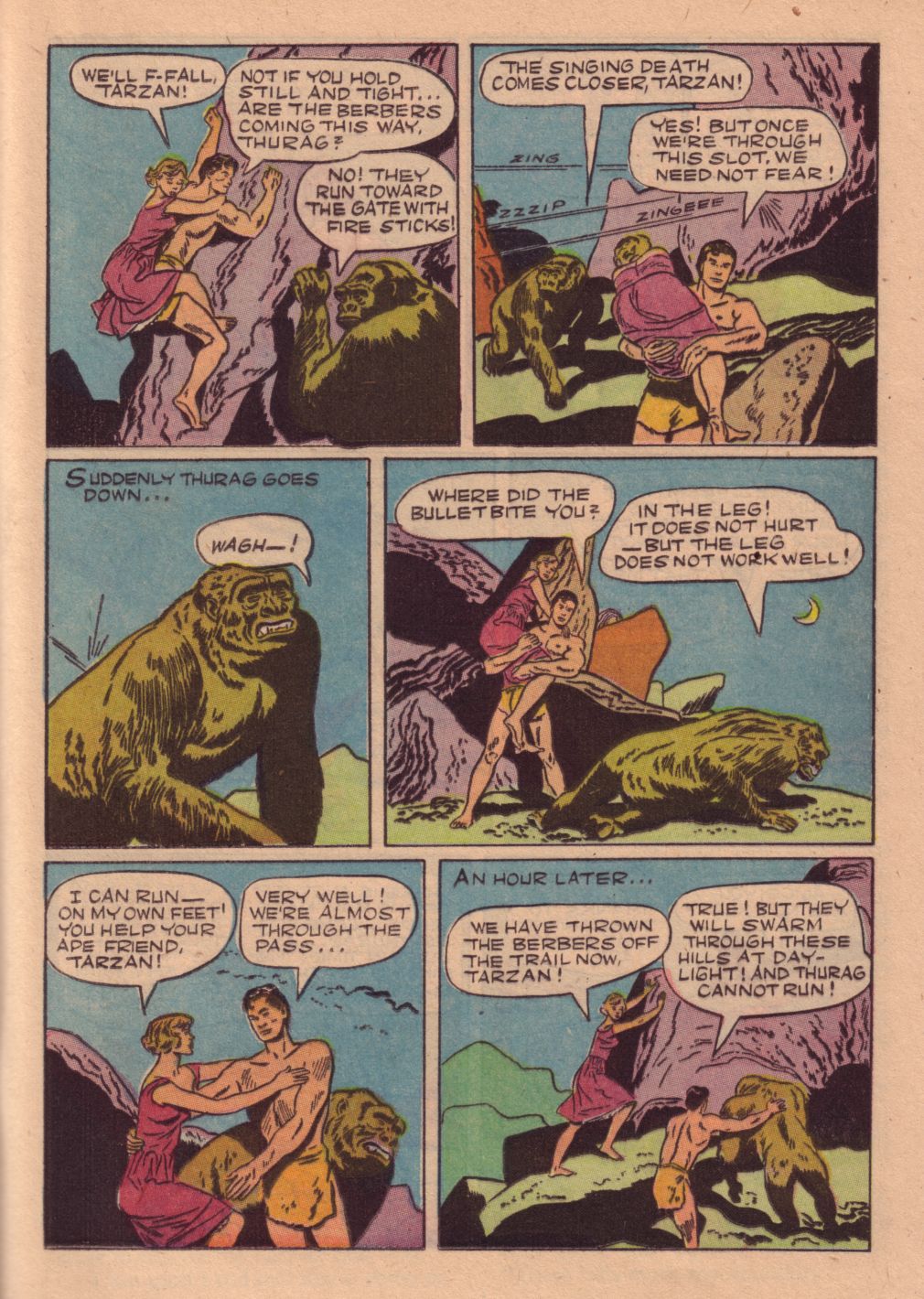 Read online Tarzan (1948) comic -  Issue #29 - 25
