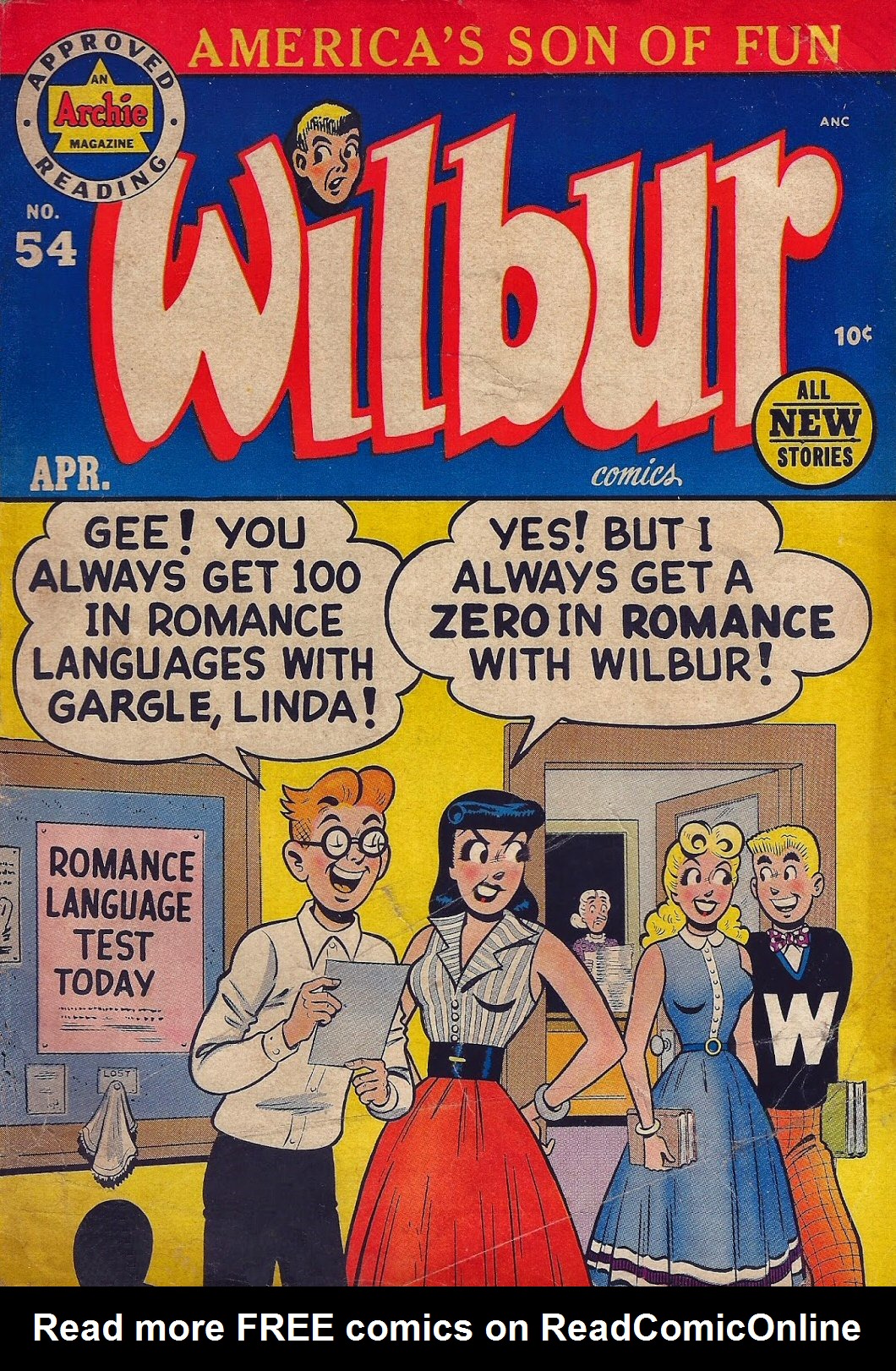 Read online Wilbur Comics comic -  Issue #54 - 1