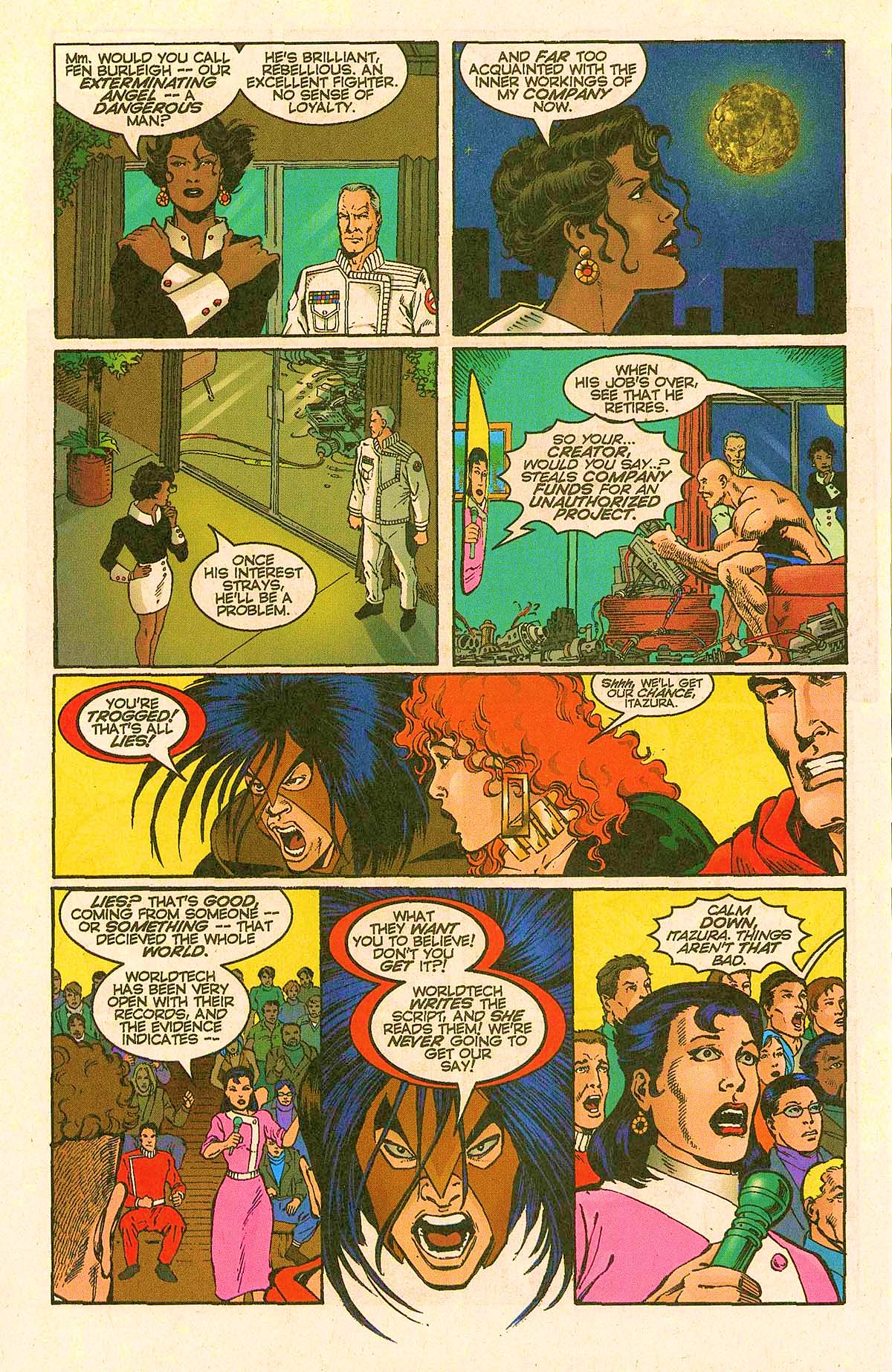 Read online Isaac Asimov's I-Bots comic -  Issue #5 - 14