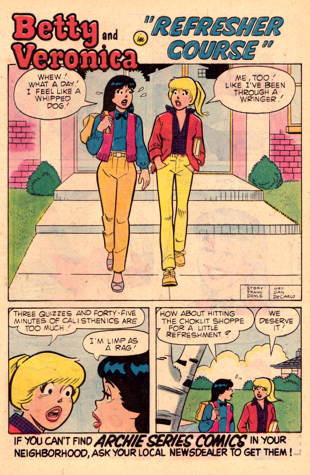 Read online Archie's Girls Betty and Veronica comic -  Issue #295 - 19