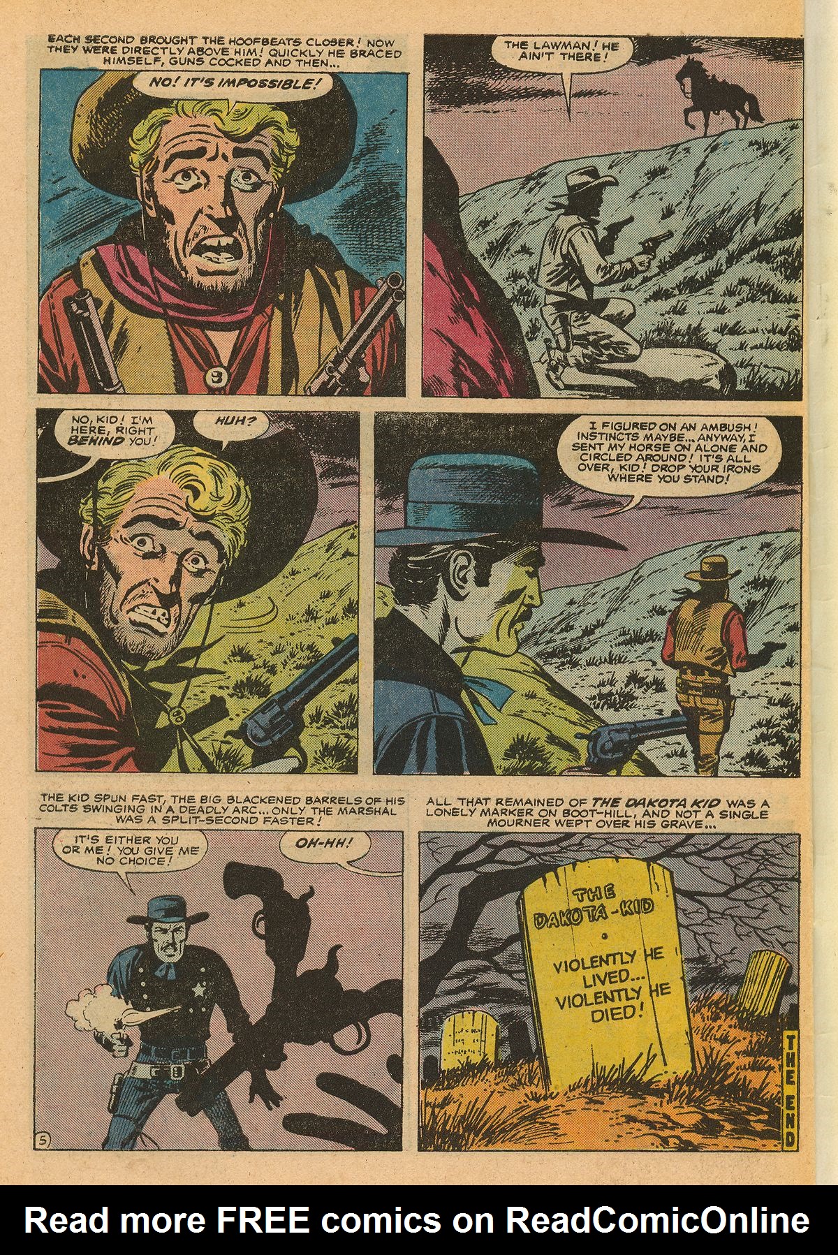 Read online The Outlaw Kid (1970) comic -  Issue #21 - 34