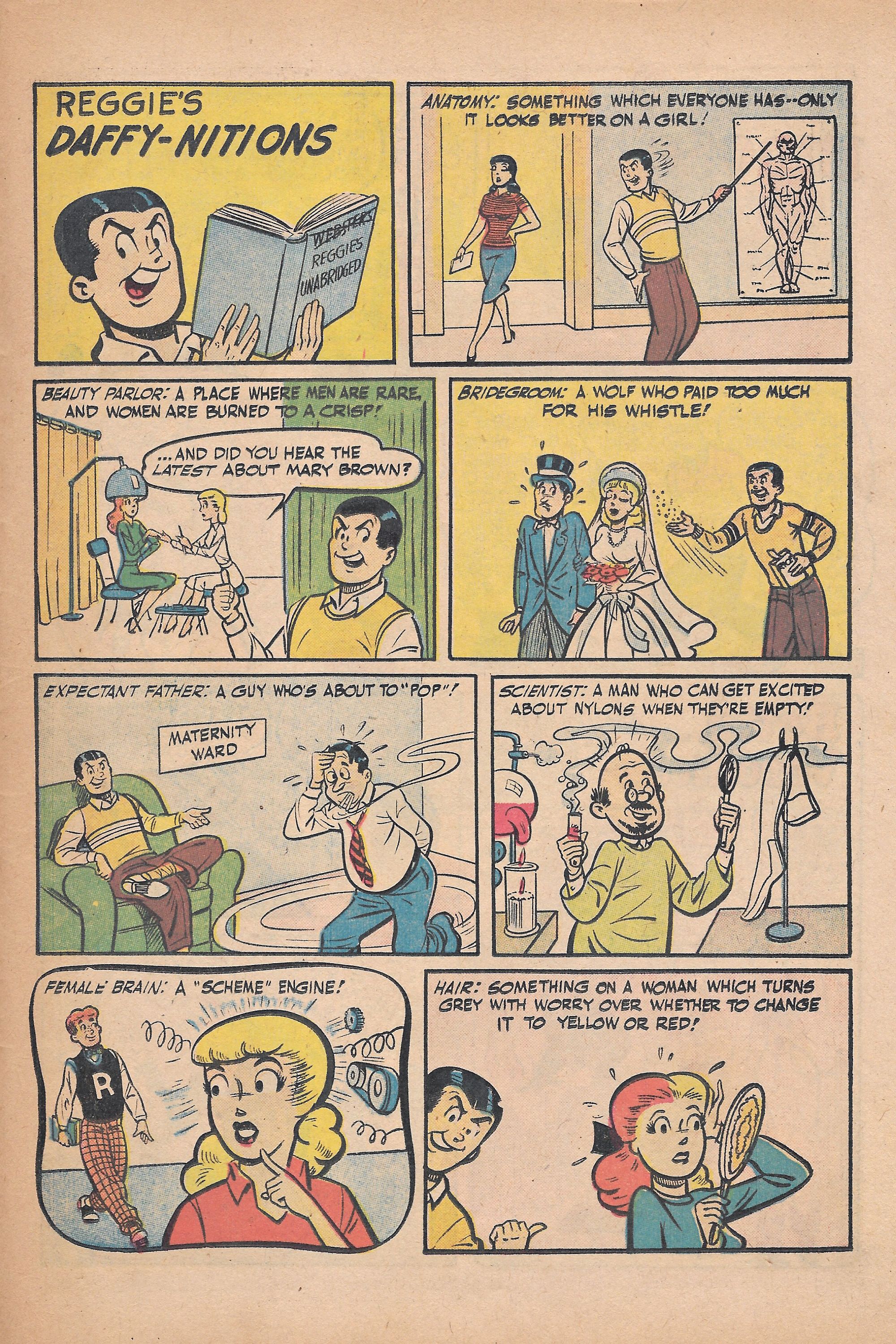 Read online Archie's Joke Book Magazine comic -  Issue #38 - 31