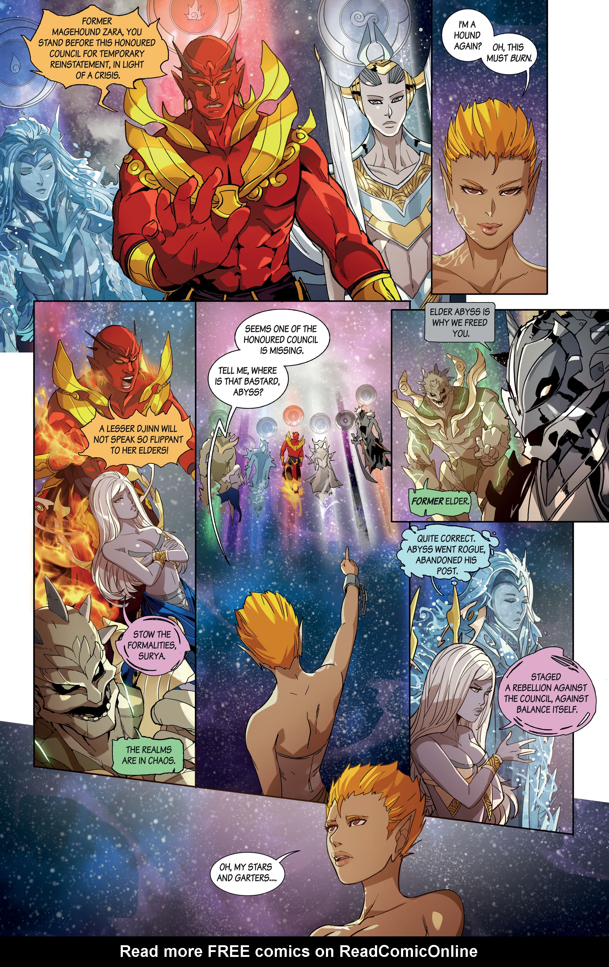 Read online Djinn Hunter comic -  Issue #1 - 5