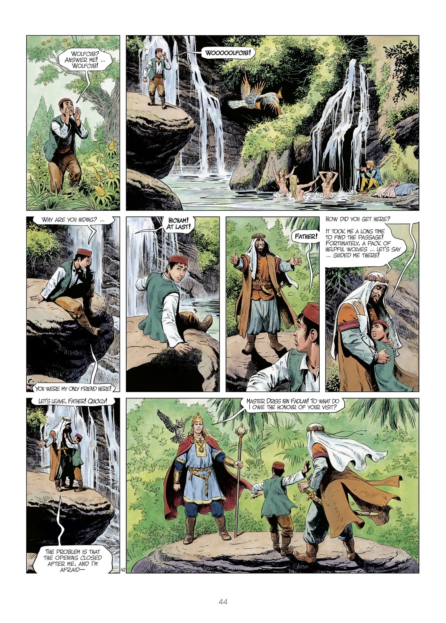 Read online The World of Thorgal: Wolfcub comic -  Issue #2 - 46