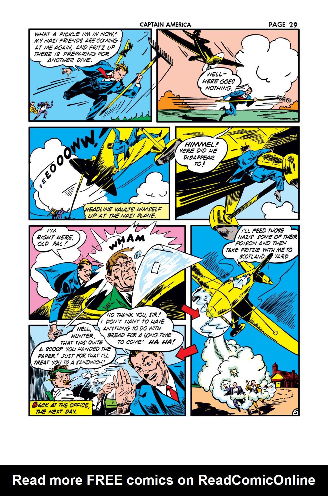 Read online Captain America Comics comic -  Issue #8 - 32