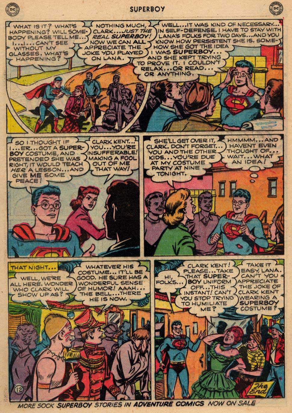 Read online Superboy (1949) comic -  Issue #13 - 25