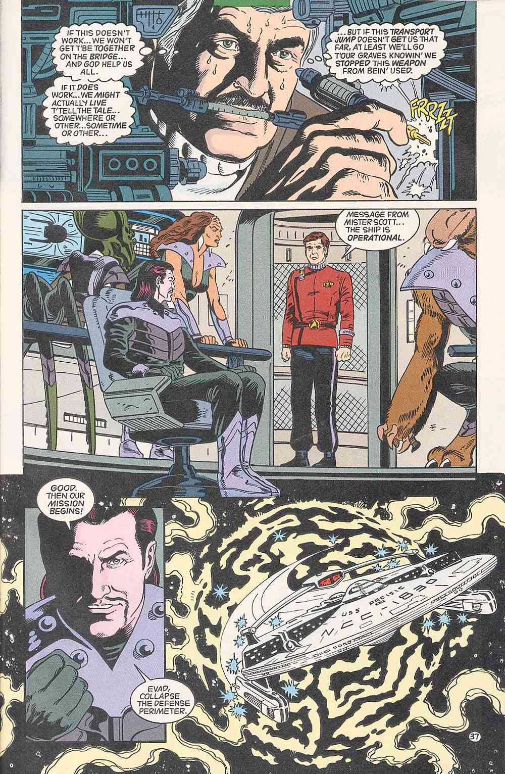 Read online Star Trek (1989) comic -  Issue #50 - 38