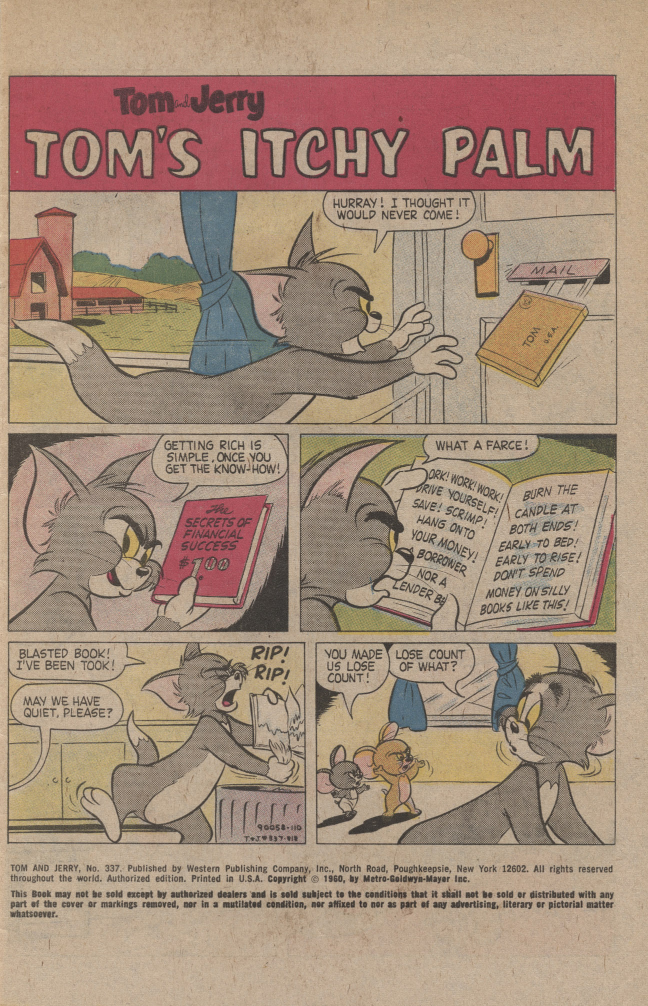 Read online Tom and Jerry comic -  Issue #337 - 3