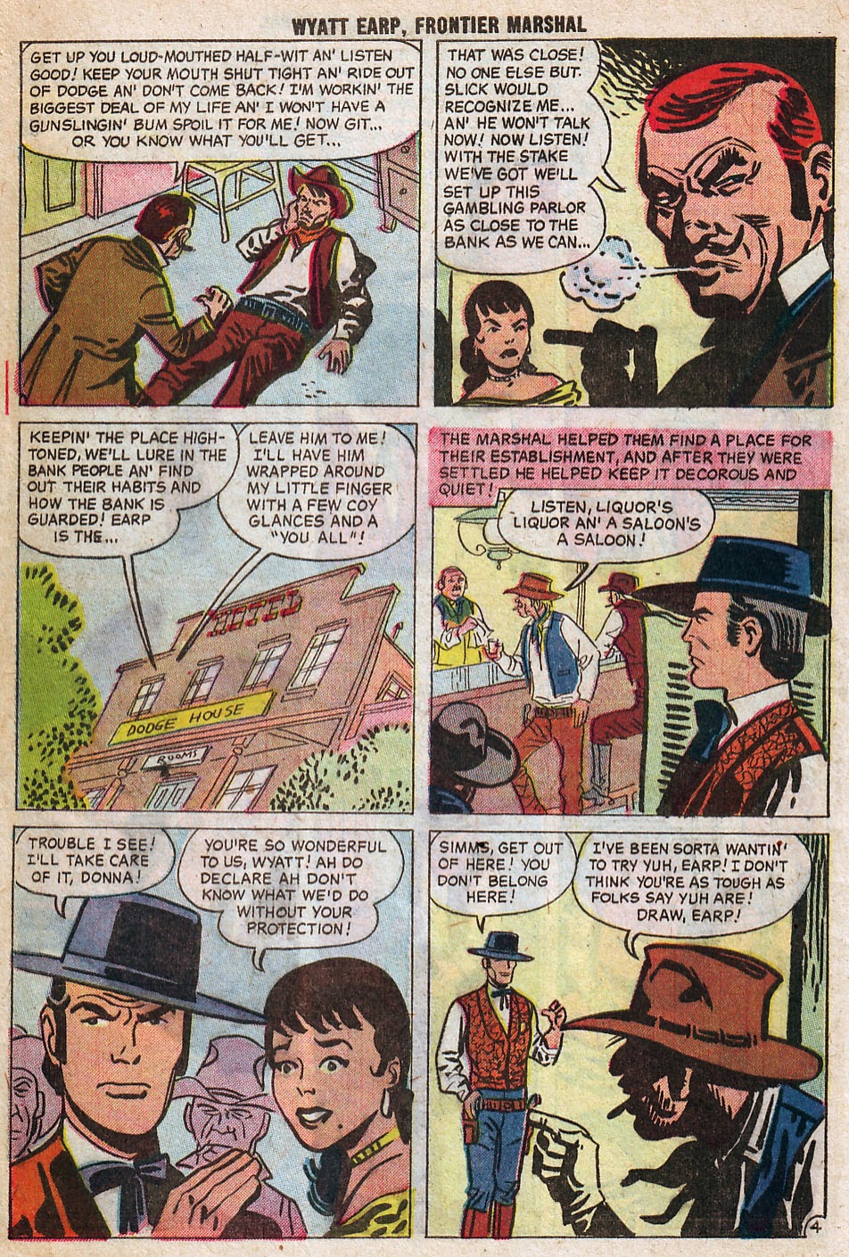 Read online Wyatt Earp Frontier Marshal comic -  Issue #21 - 7